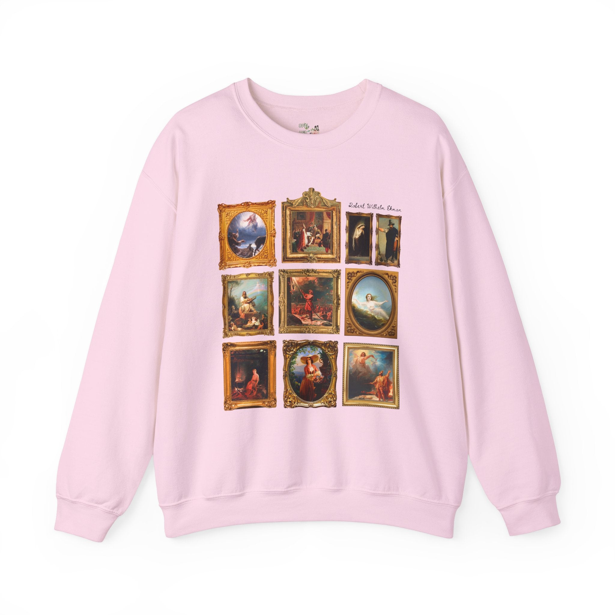 Robert Wilhelm Ekman Art History Sweatshirt: Famous Paintings, Finnish Romantic Art Movement, Humanities Major, Swedish History Lover Gift - Opal and June