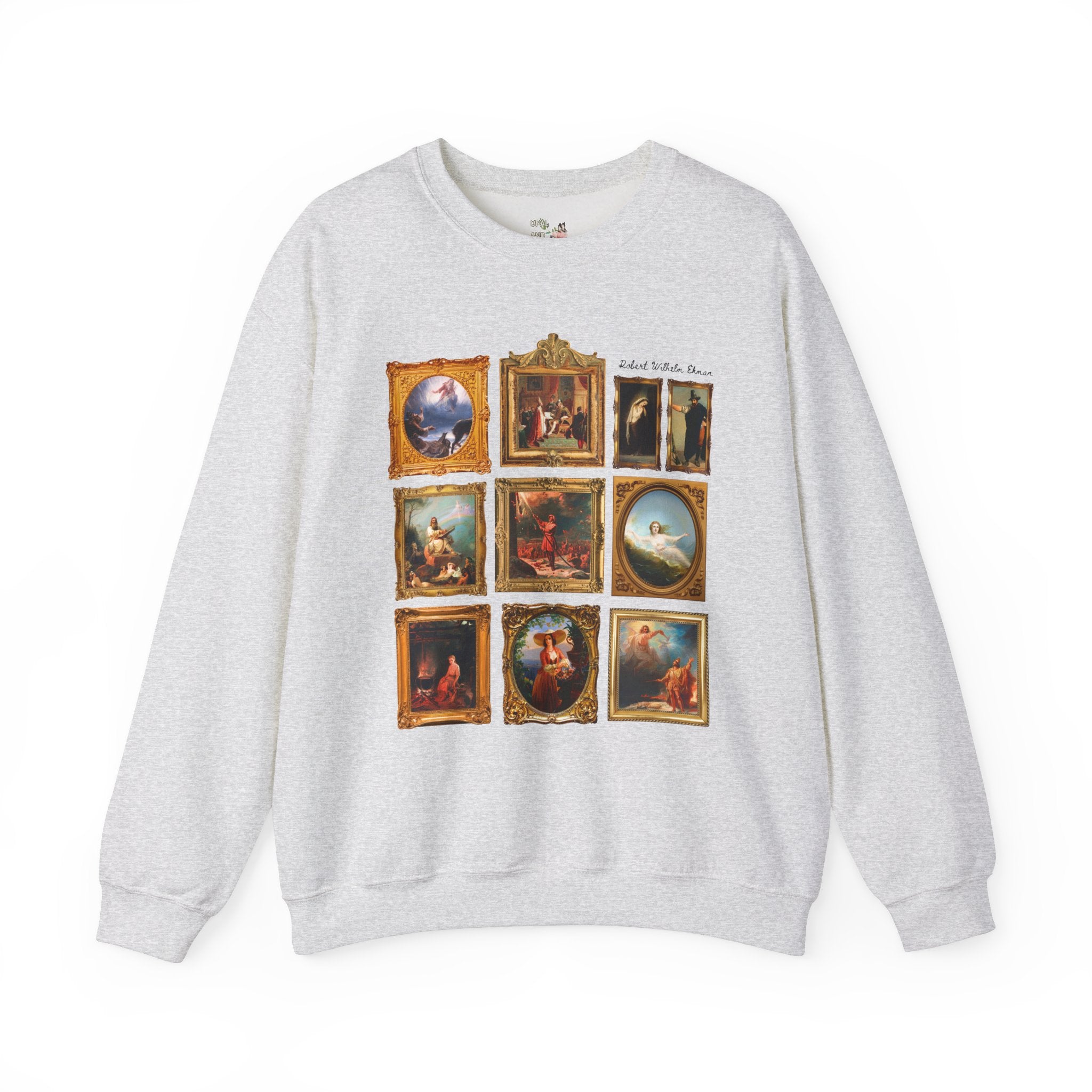 Robert Wilhelm Ekman Art History Sweatshirt: Famous Paintings, Finnish Romantic Art Movement, Humanities Major, Swedish History Lover Gift - Opal and June