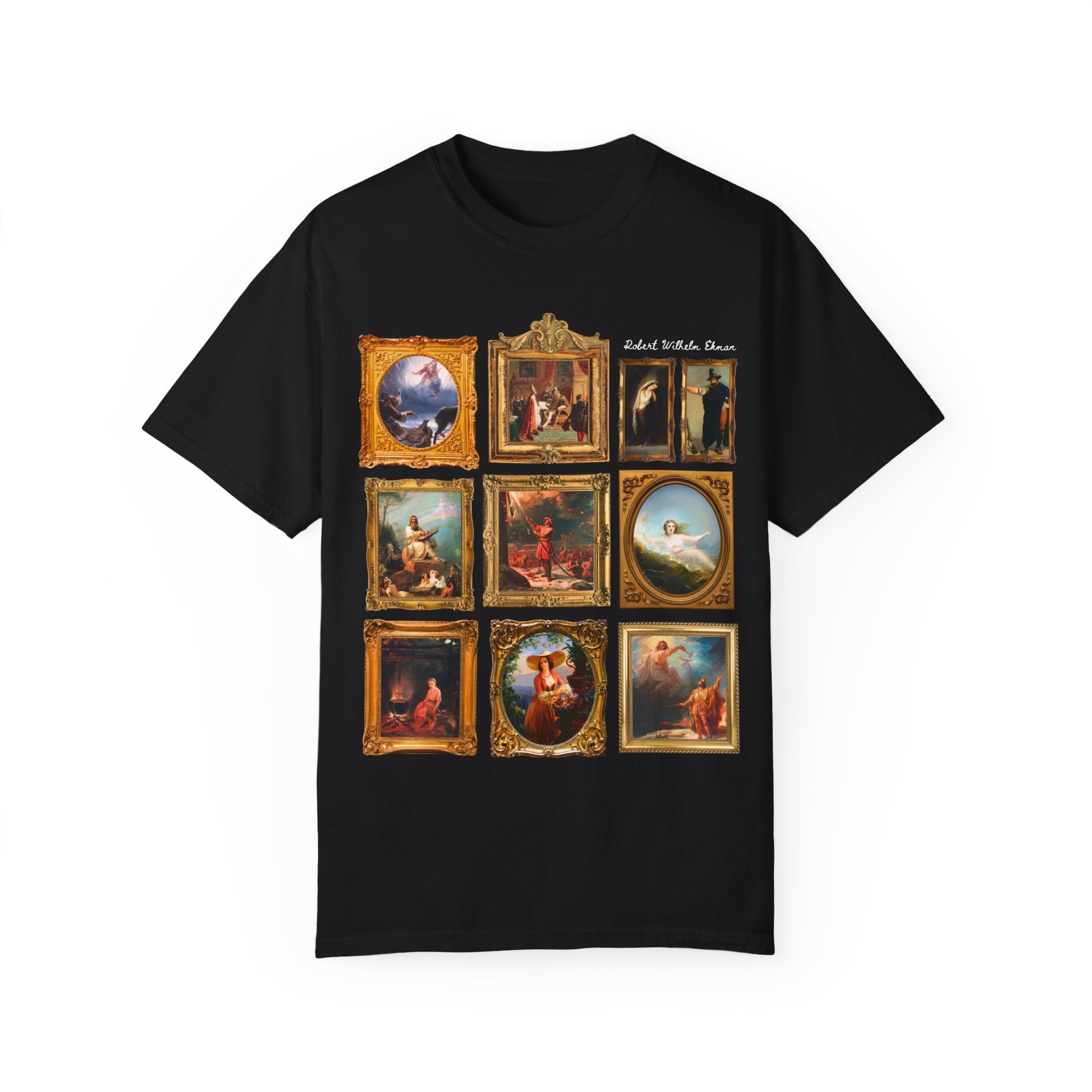 Robert Wilhelm Ekman Art History Tee Shirt: Famous Paintings, Finnish Romantic Art Movement, Humanities Major, Swedish History Lover Gift - Opal and June