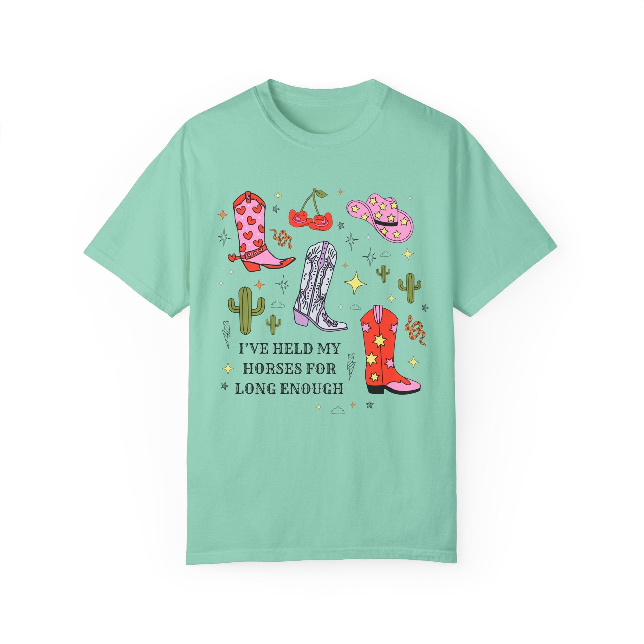 Rodeo Country Boho Pink Cowboy Hat Tee - Opal and June