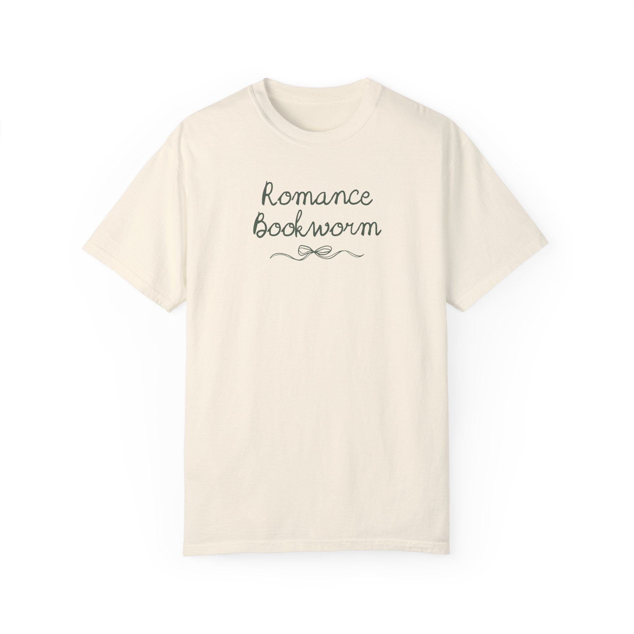 Romance Bookworm Tee Shirt for Book Lover or Romance Book Author, Cute Romance Reader Gift Idea, Boho Bookish Birthday Gift for Girlfriend - Opal and June