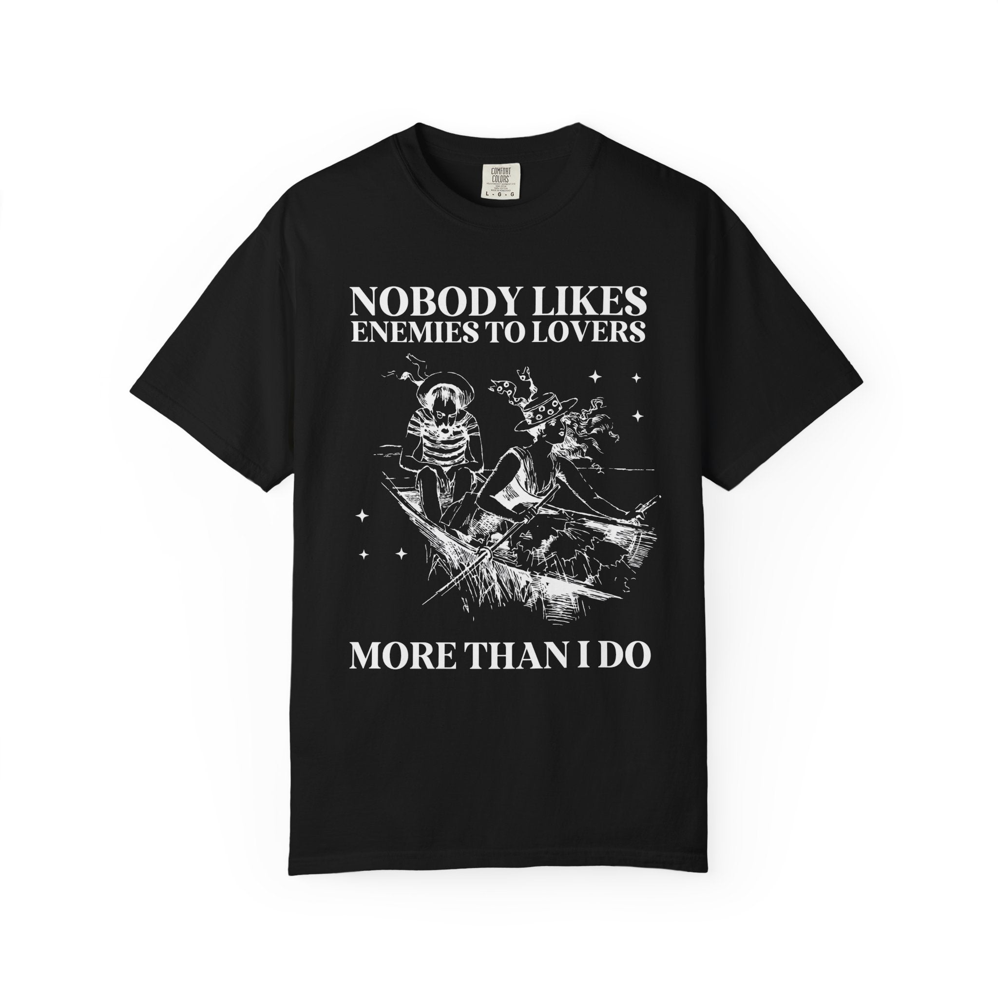 Romance Reader Enemies to Lovers Romance Trope T-Shirt, Funny Saying Bookworm Tee Shirt for Historical Romance Reader, Book Lover Gift - Opal and June