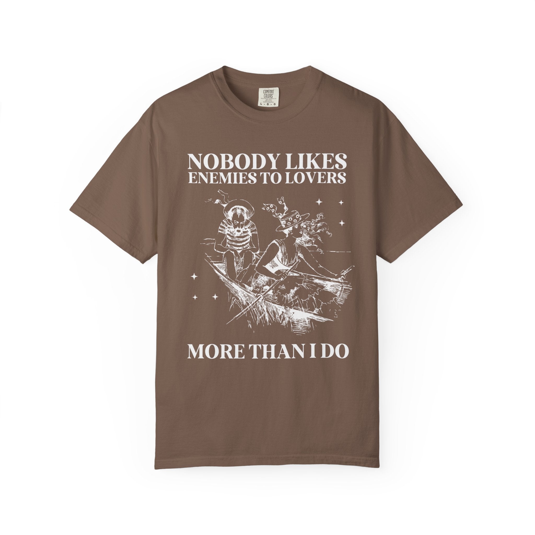 Romance Reader Enemies to Lovers Romance Trope T-Shirt, Funny Saying Bookworm Tee Shirt for Historical Romance Reader, Book Lover Gift - Opal and June