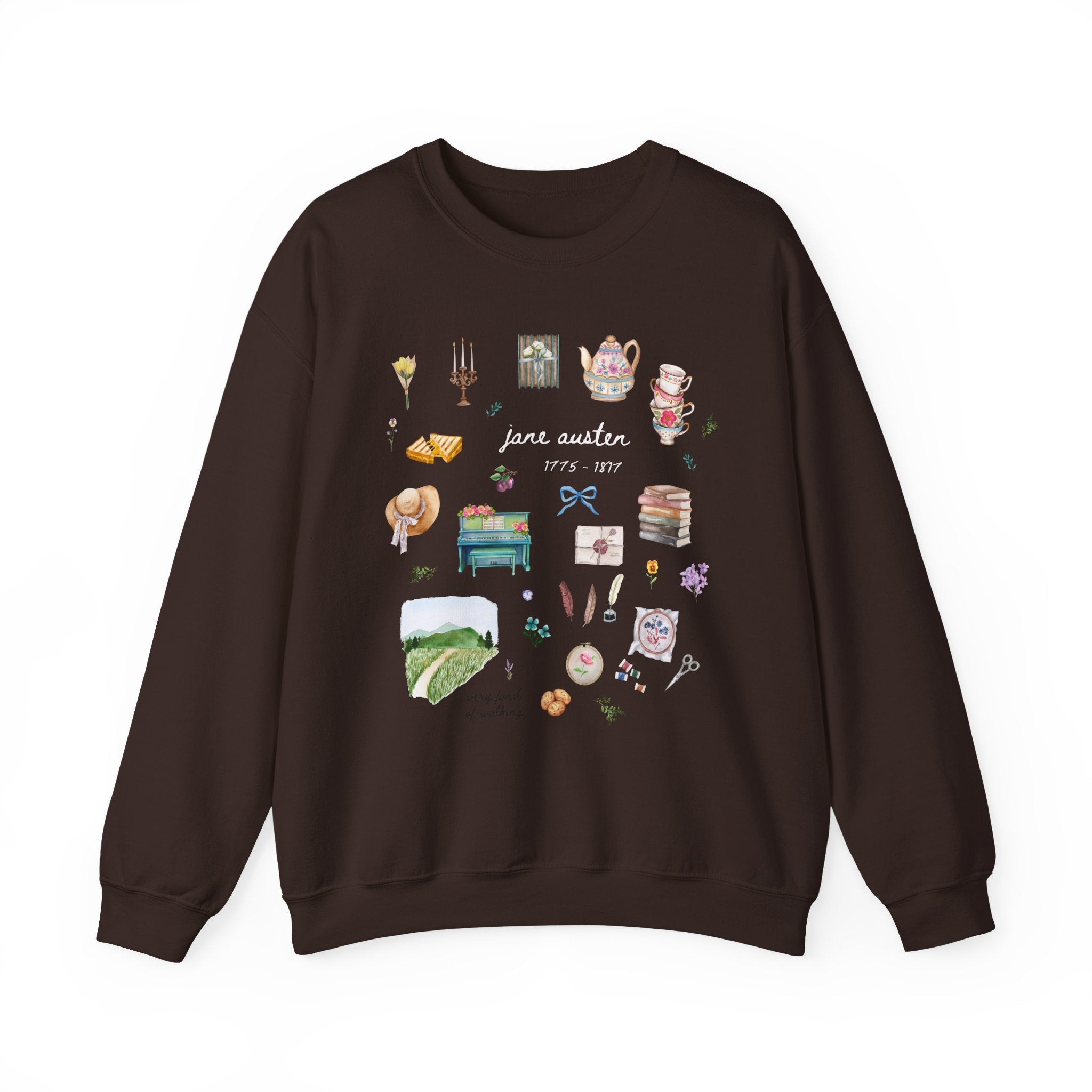 Romance Reader Sweatshirt for Jane Austen Fan - Opal and June