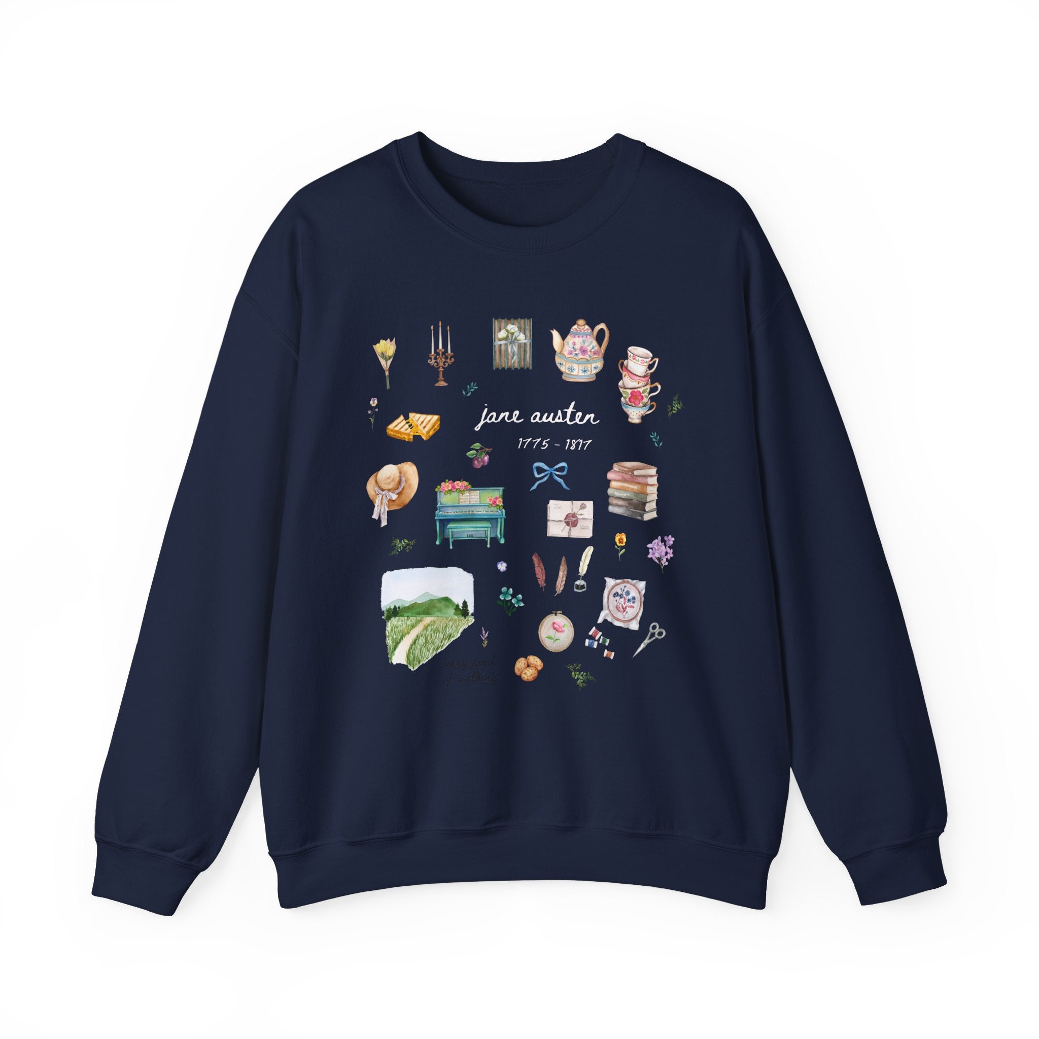 Romance Reader Sweatshirt for Jane Austen Fan - Opal and June