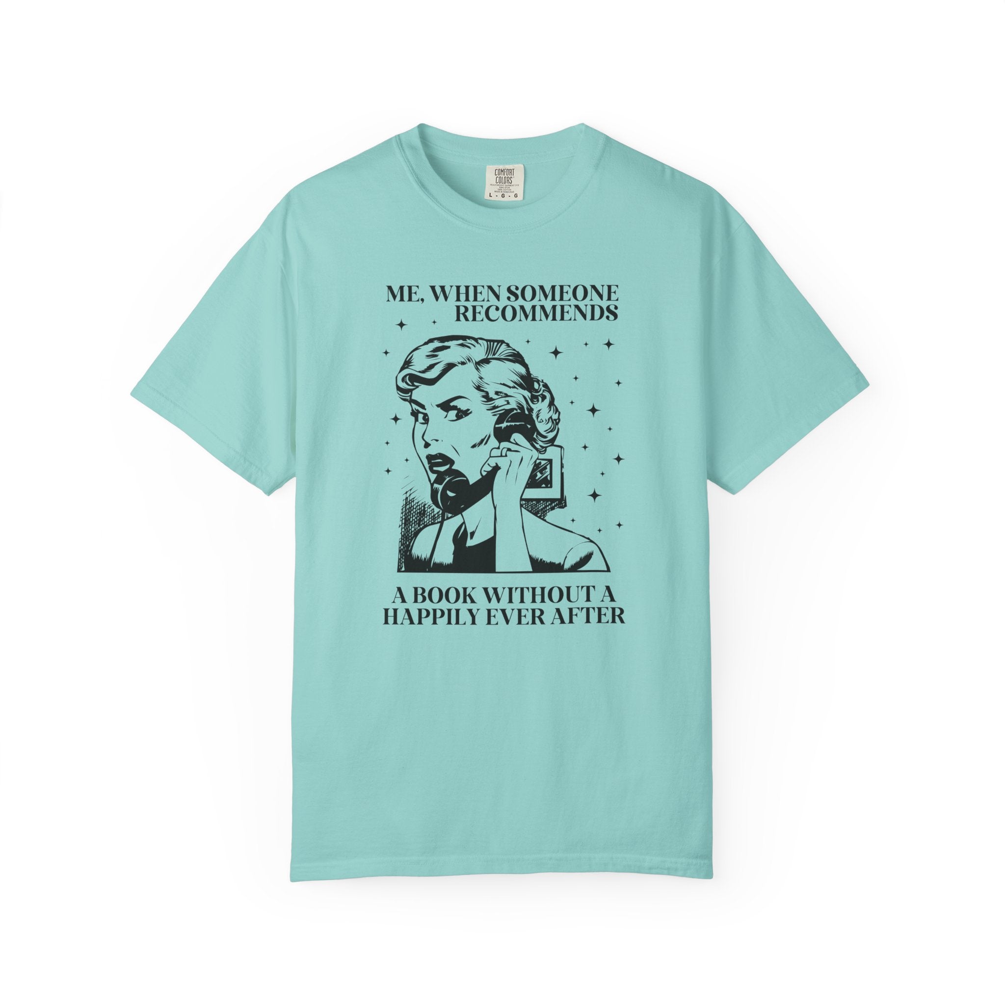 Romance Reader Tee Shirt for Romantasy Book Lover or Bookworm Who Loves Contemporary Romance Novels and Stars, Historical Romance Reader Tee - Opal and June