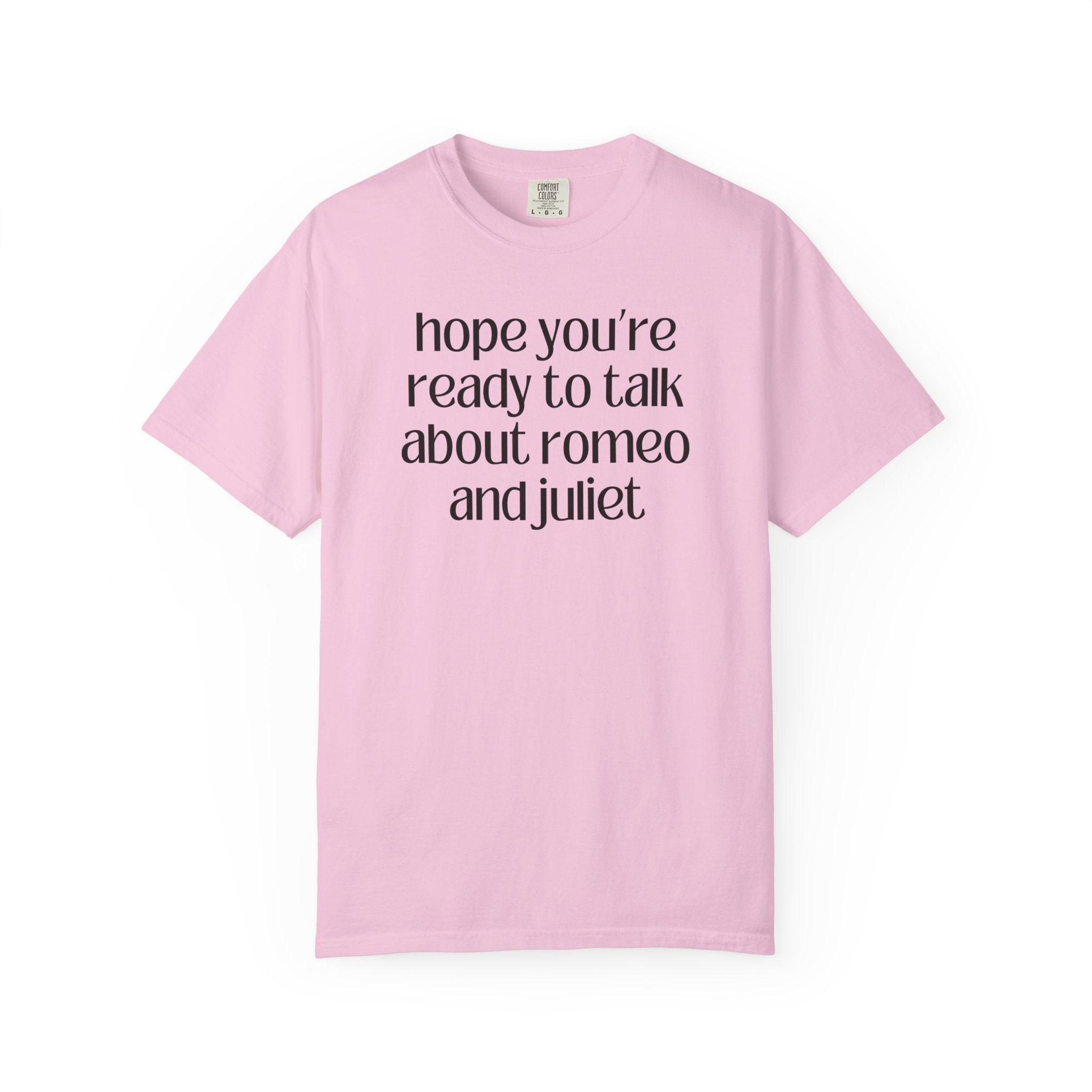 Romeo and Juliet by William Shakespeare Tee Shirt for Book Lover, Funny Saying Bookish Shirt, Classic Literature Professor, Acting Teacher - Opal and June