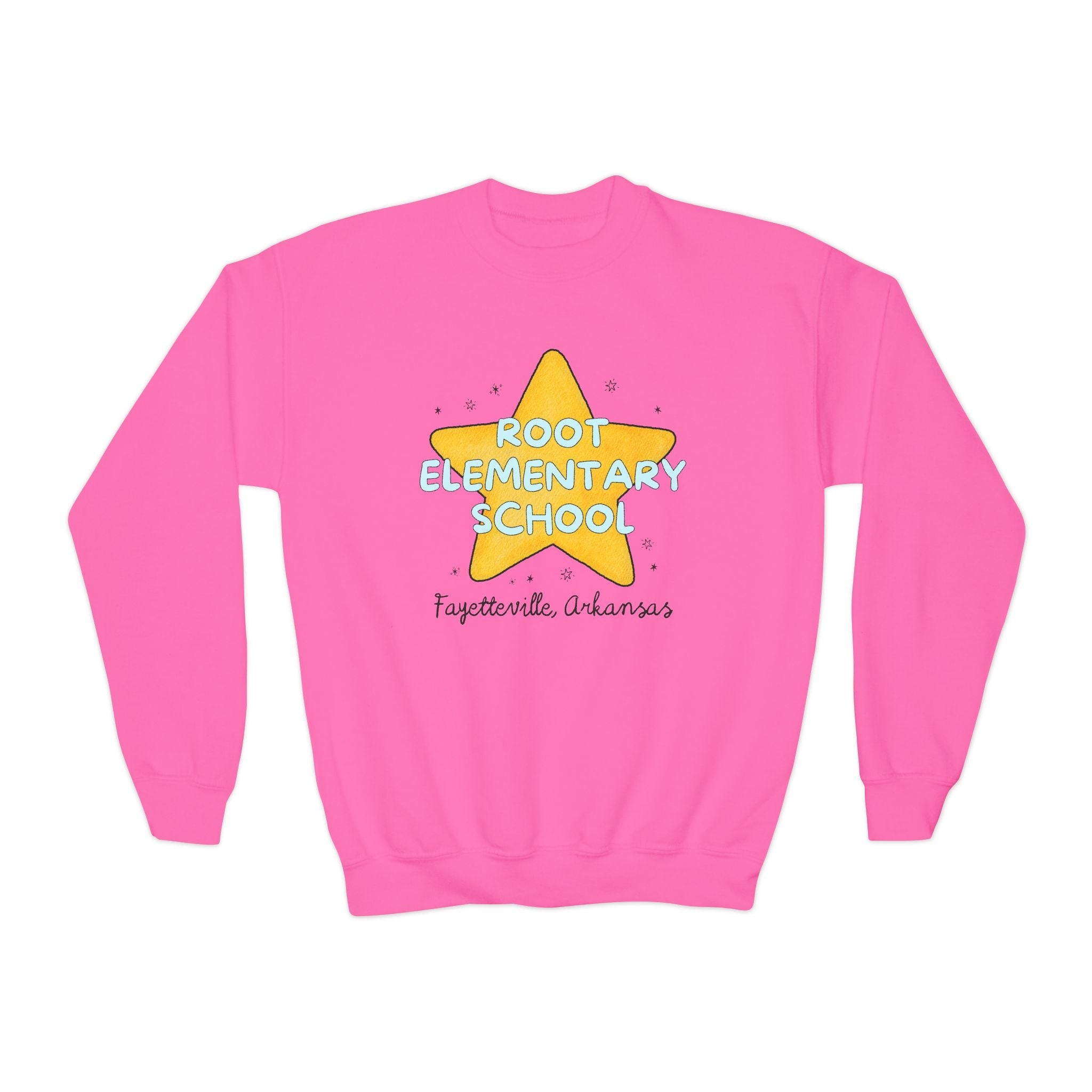 Root Elementary School Kids Sweatshirt: Star Design - Opal and June