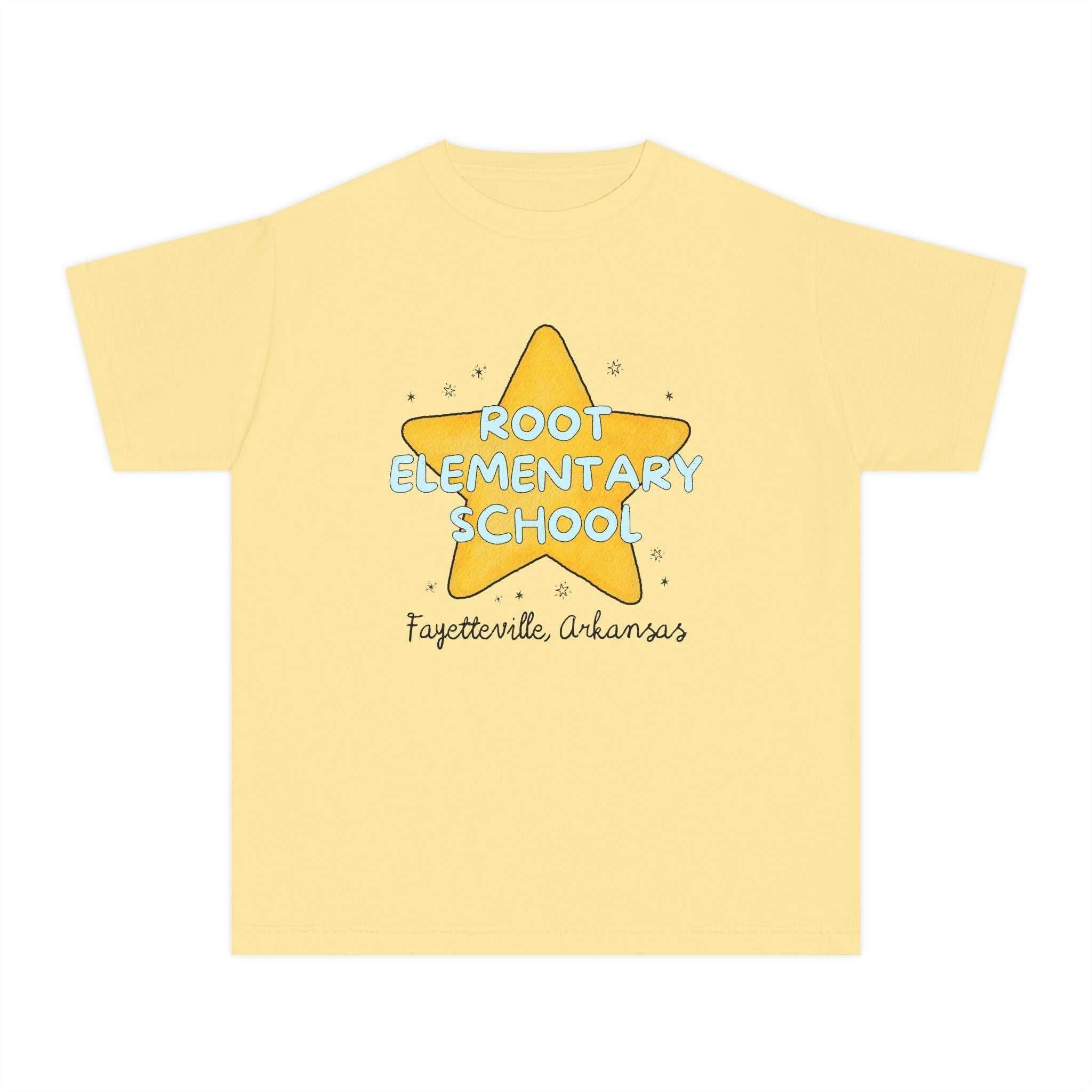 Root Elementary School Kids Tee Shirt: Star Design - Opal and June