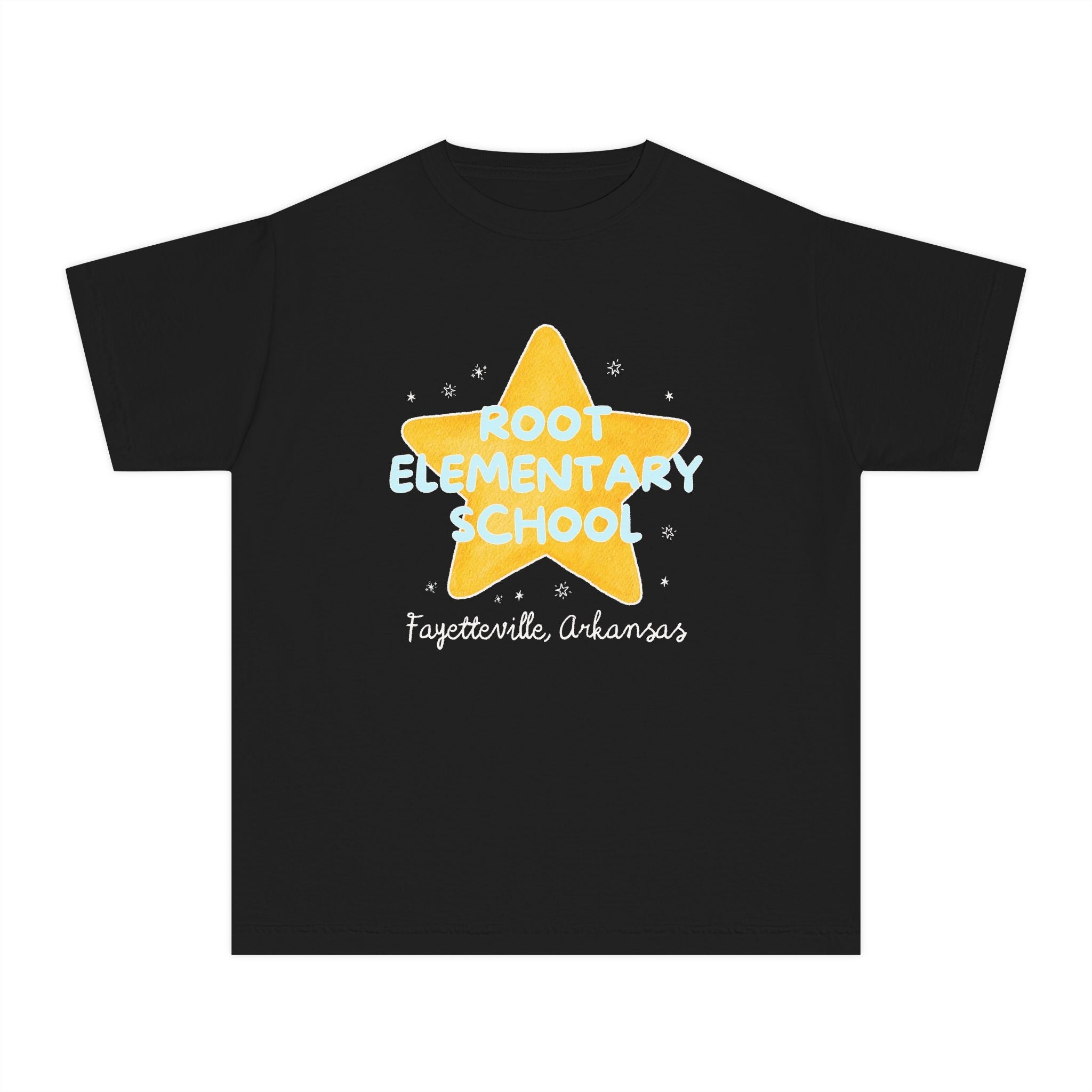 Root Elementary School Kids Tee Shirt: Star Design - Opal and June