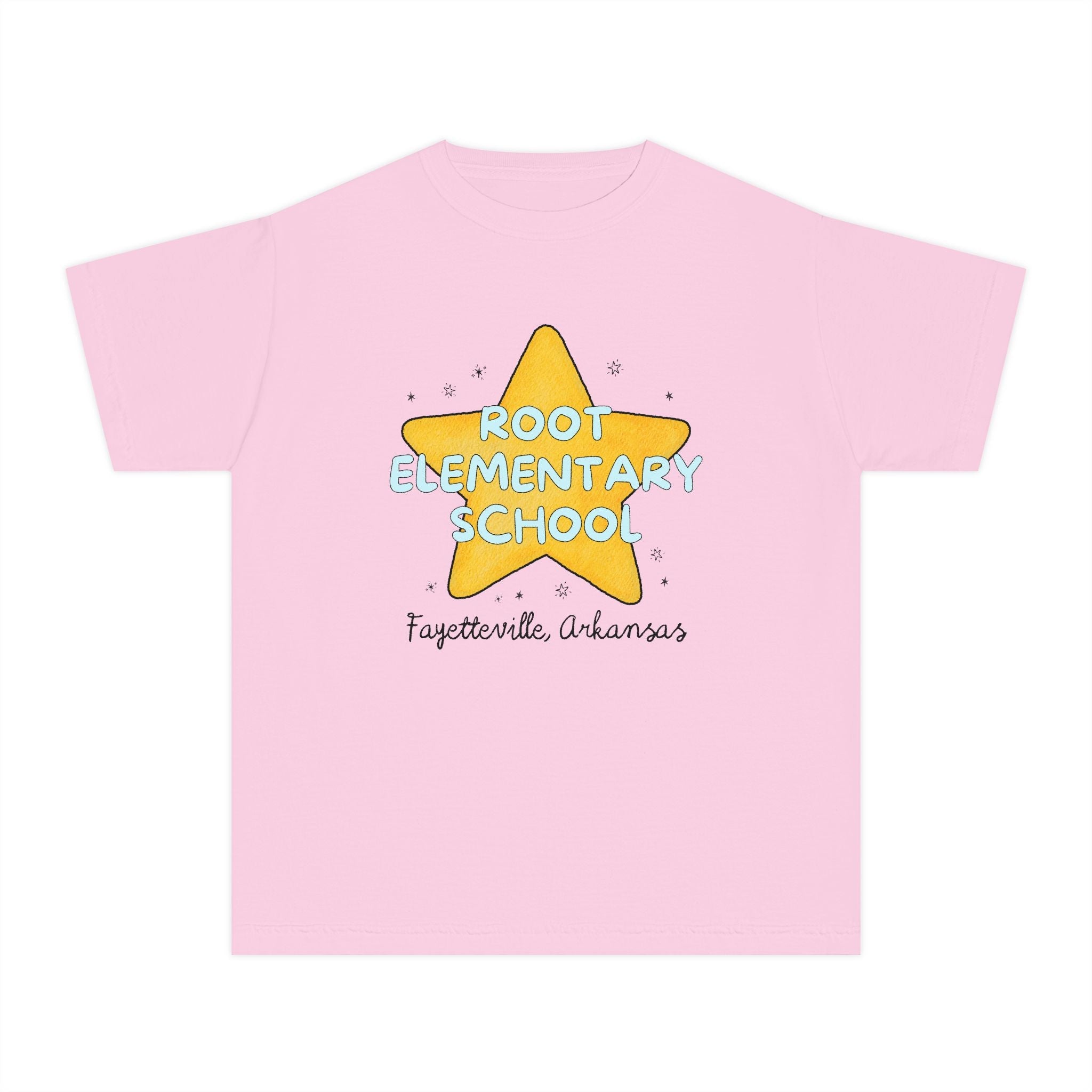 Root Elementary School Kids Tee Shirt: Star Design - Opal and June