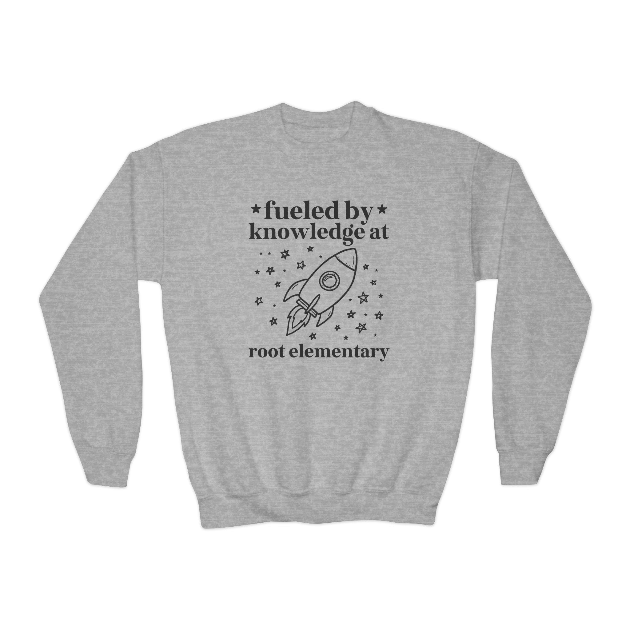 Root Elementary School Sweatshirt: Fueled by Knowledge - Opal and June