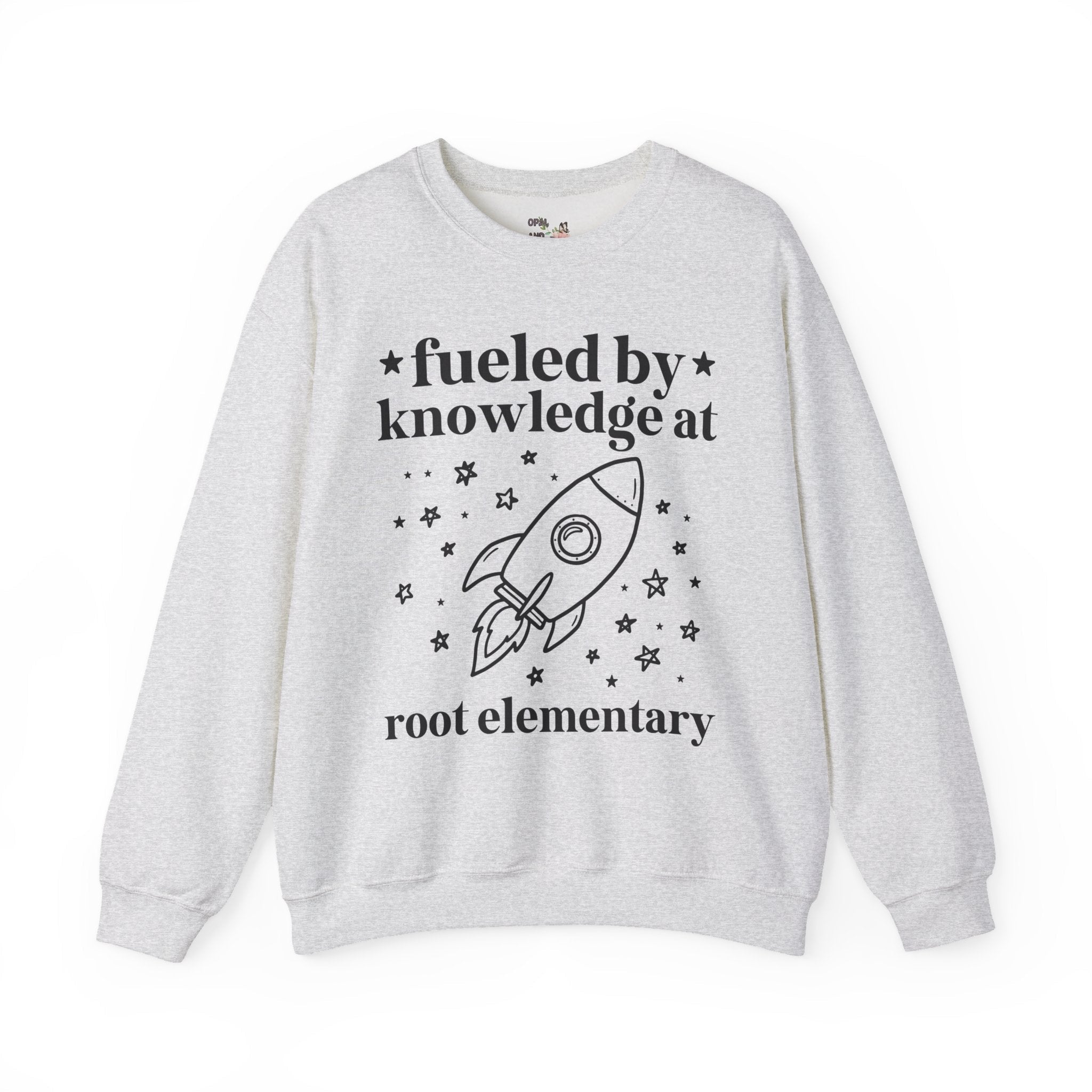 Root Elementary School Sweatshirt: Fueled by Knowledge - Opal and June