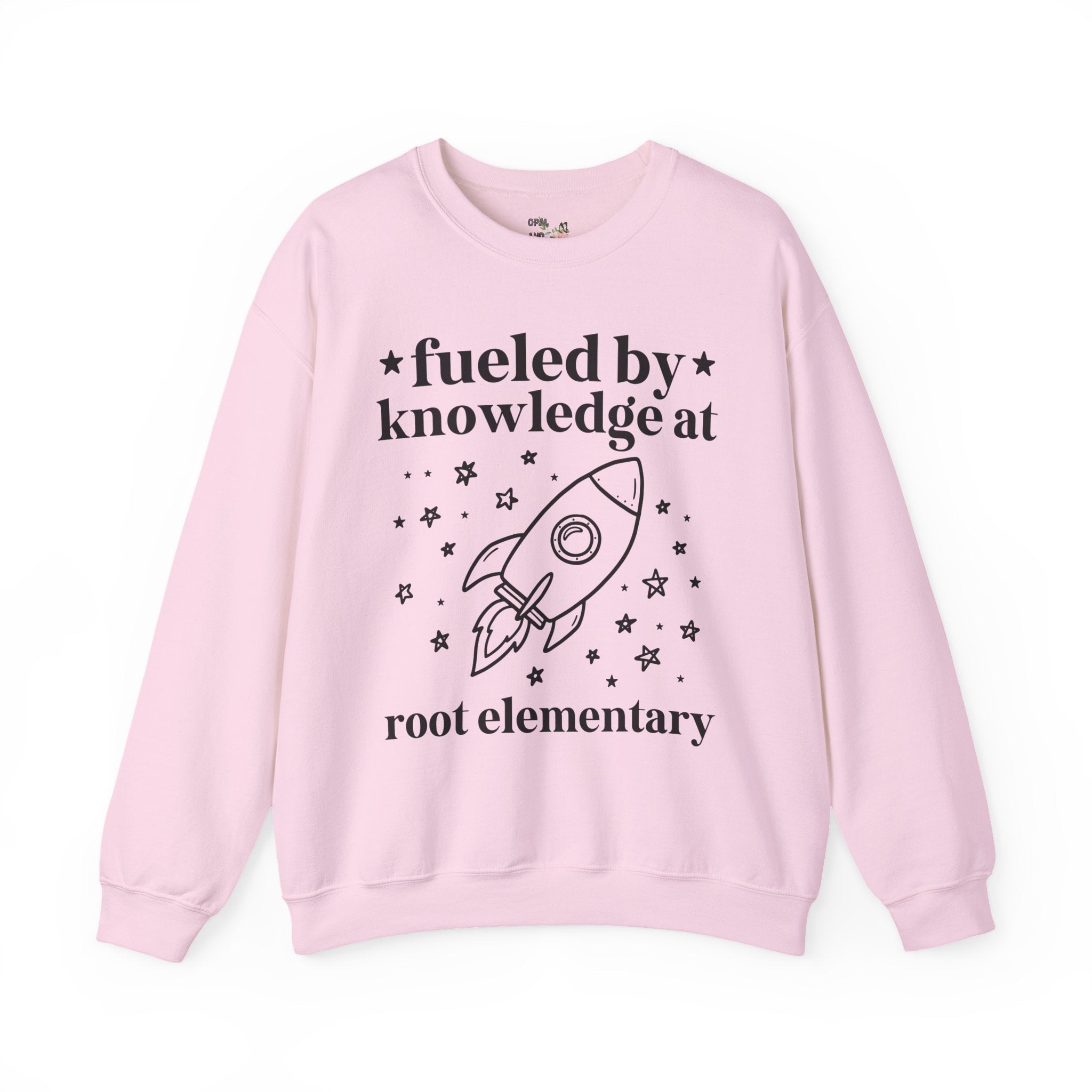 Root Elementary School Sweatshirt: Fueled by Knowledge - Opal and June