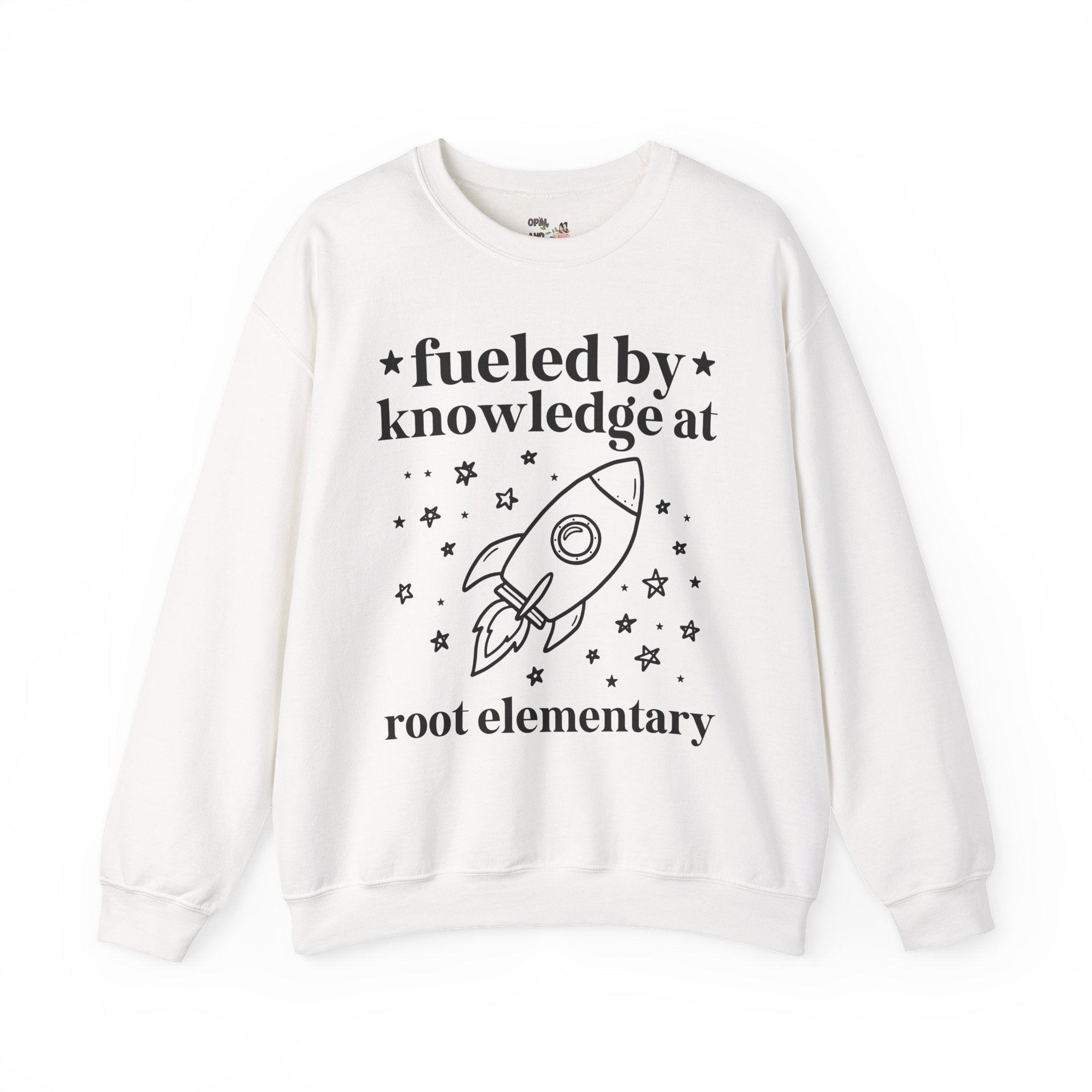 Root Elementary School Sweatshirt: Fueled by Knowledge - Opal and June