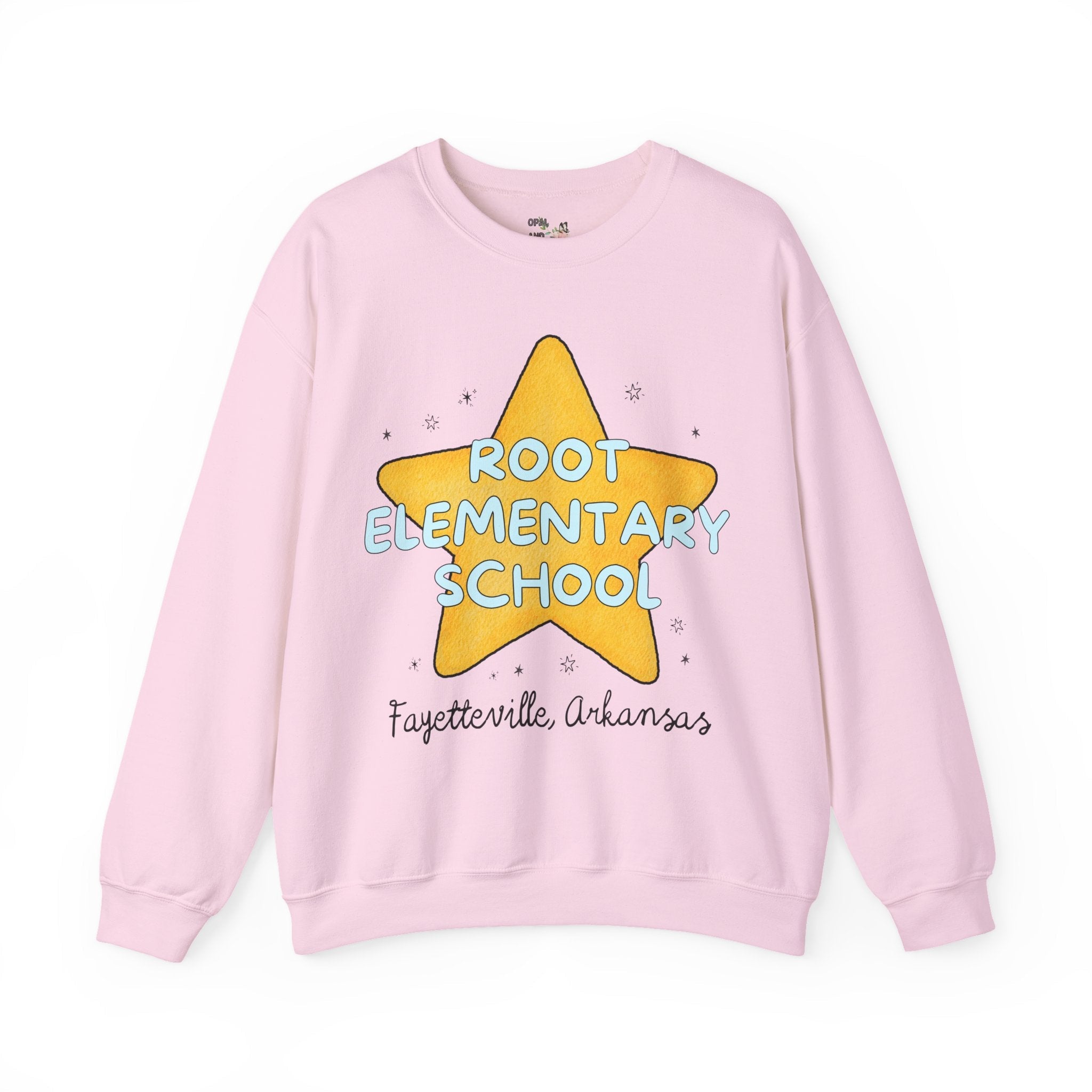 Root Elementary School Sweatshirt: Star Design - Opal and June
