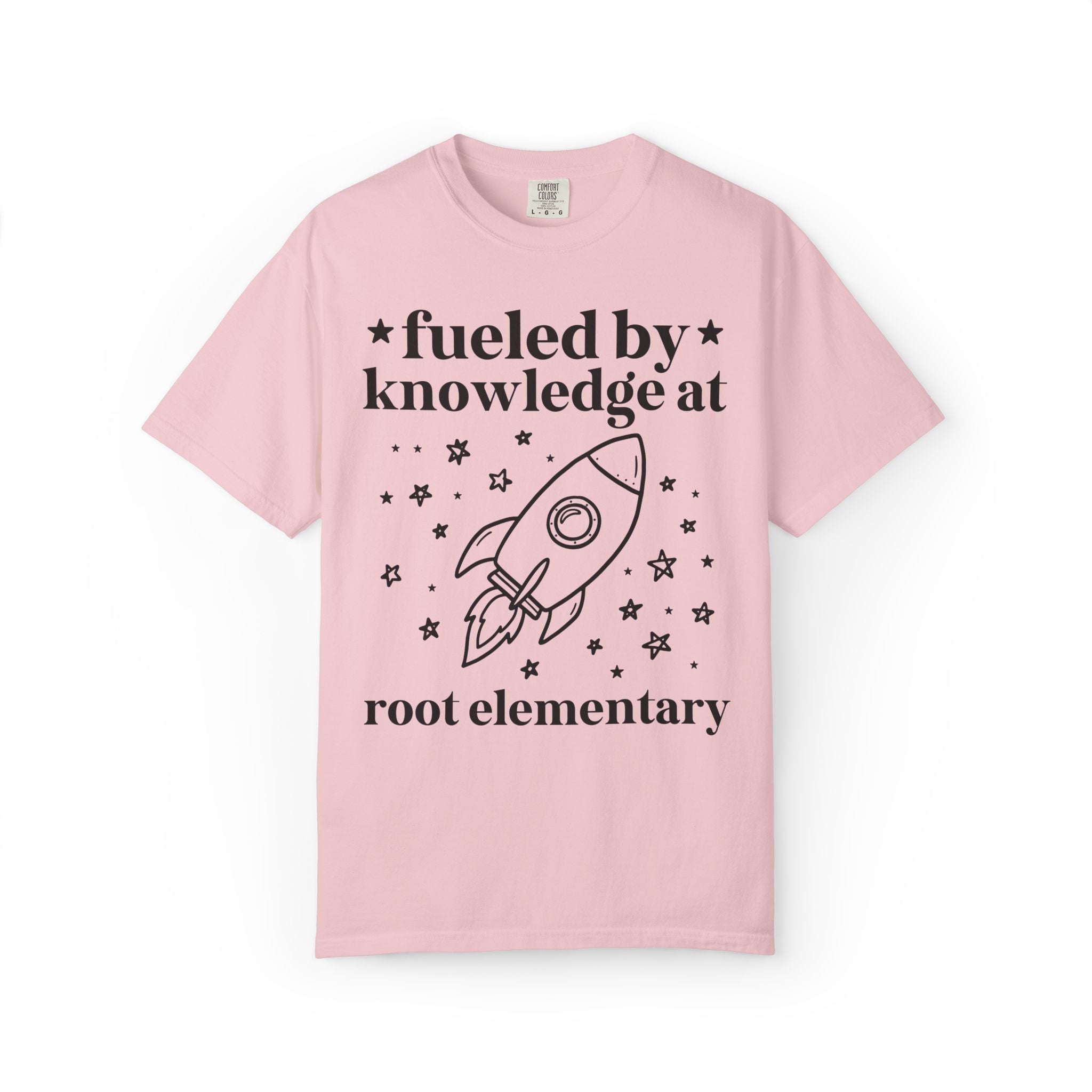 Root Elementary School Tee Shirt: Fueled by Knowledge - Opal and June