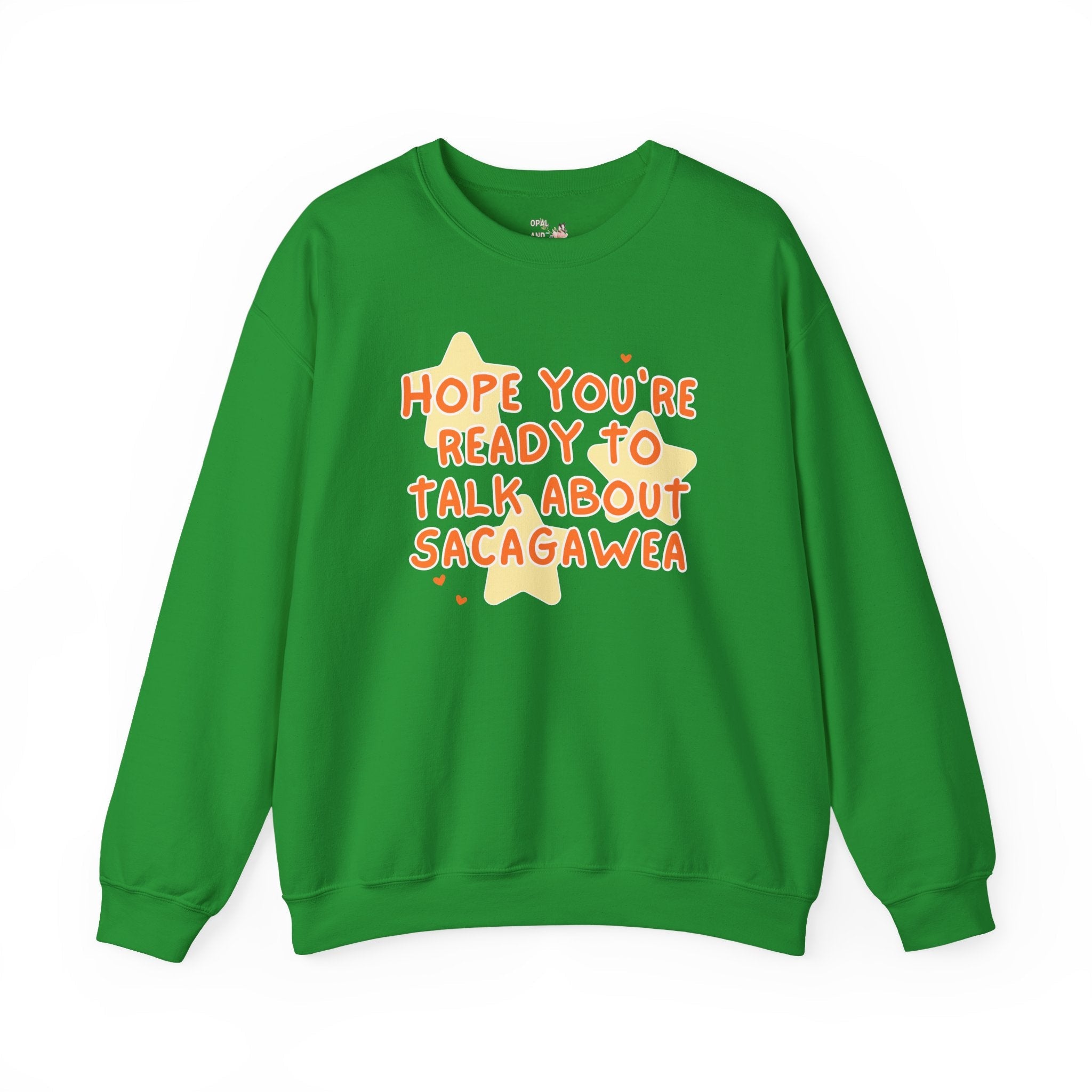 Sacagawea American History Sweatshirt, Social Studies Teacher, High School History Teacher, 18th Century Women's History Gift, History Buff - Opal and June