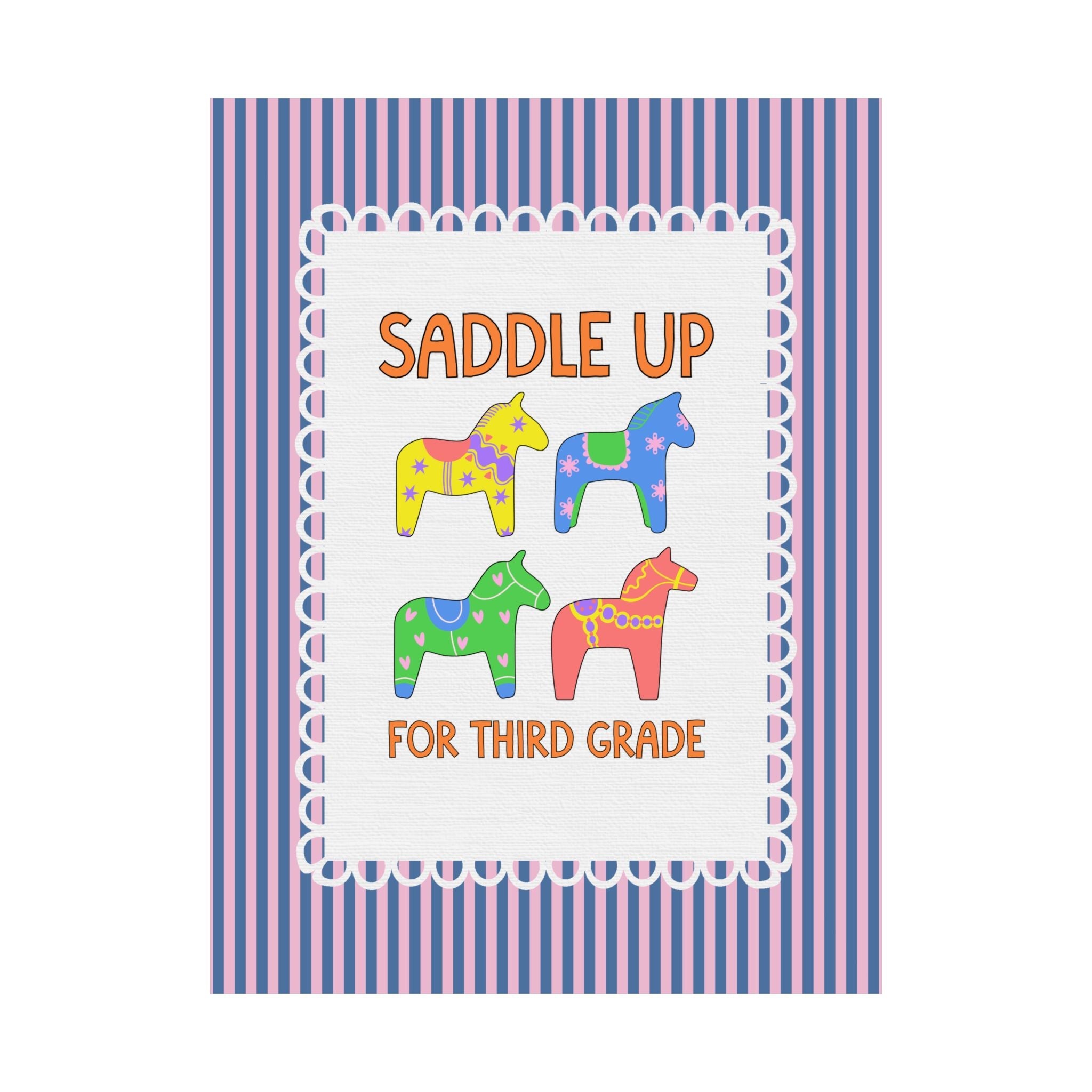 Saddle Up for Third Grade - Opal and June