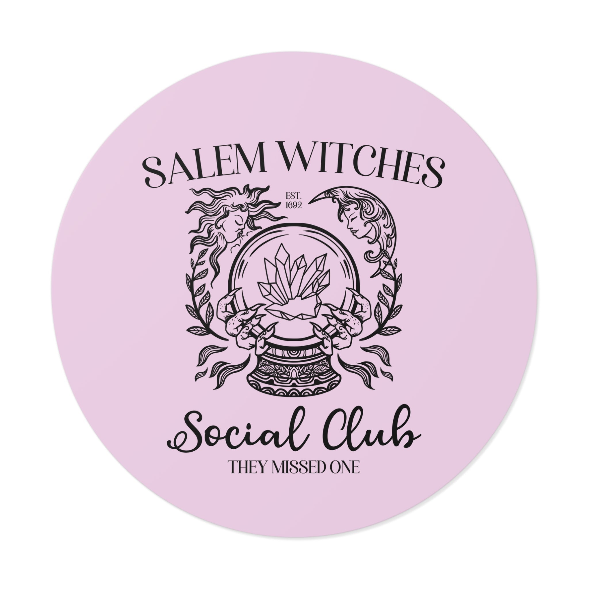 Salem Witches Social Club Sticker - Opal and June