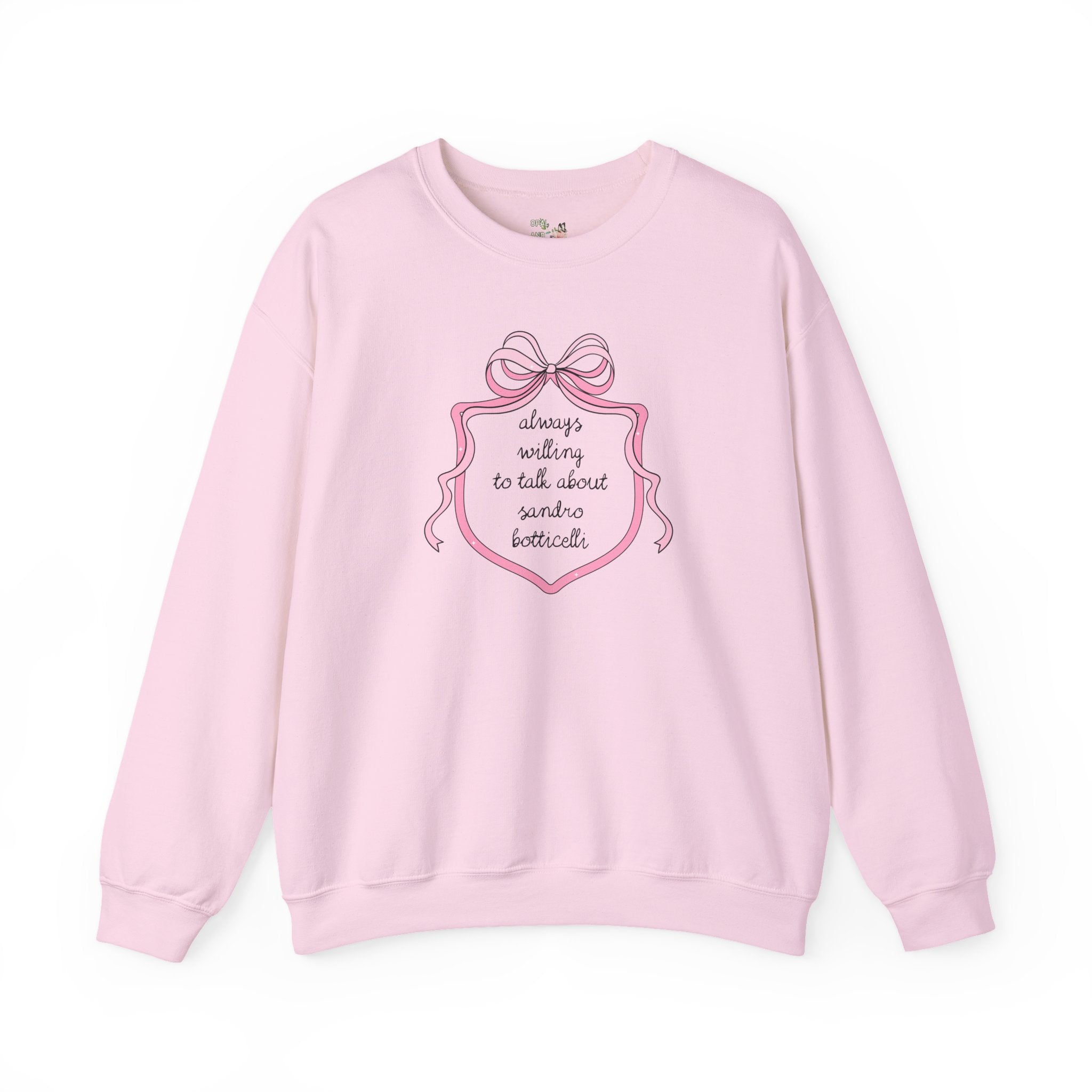 Sandro Botticelli Art History Sweatshirt, Humanities Professor, Social Studies Shirt, Historian Who Loves Late Gothic, Early Renaissance Art - Opal and June