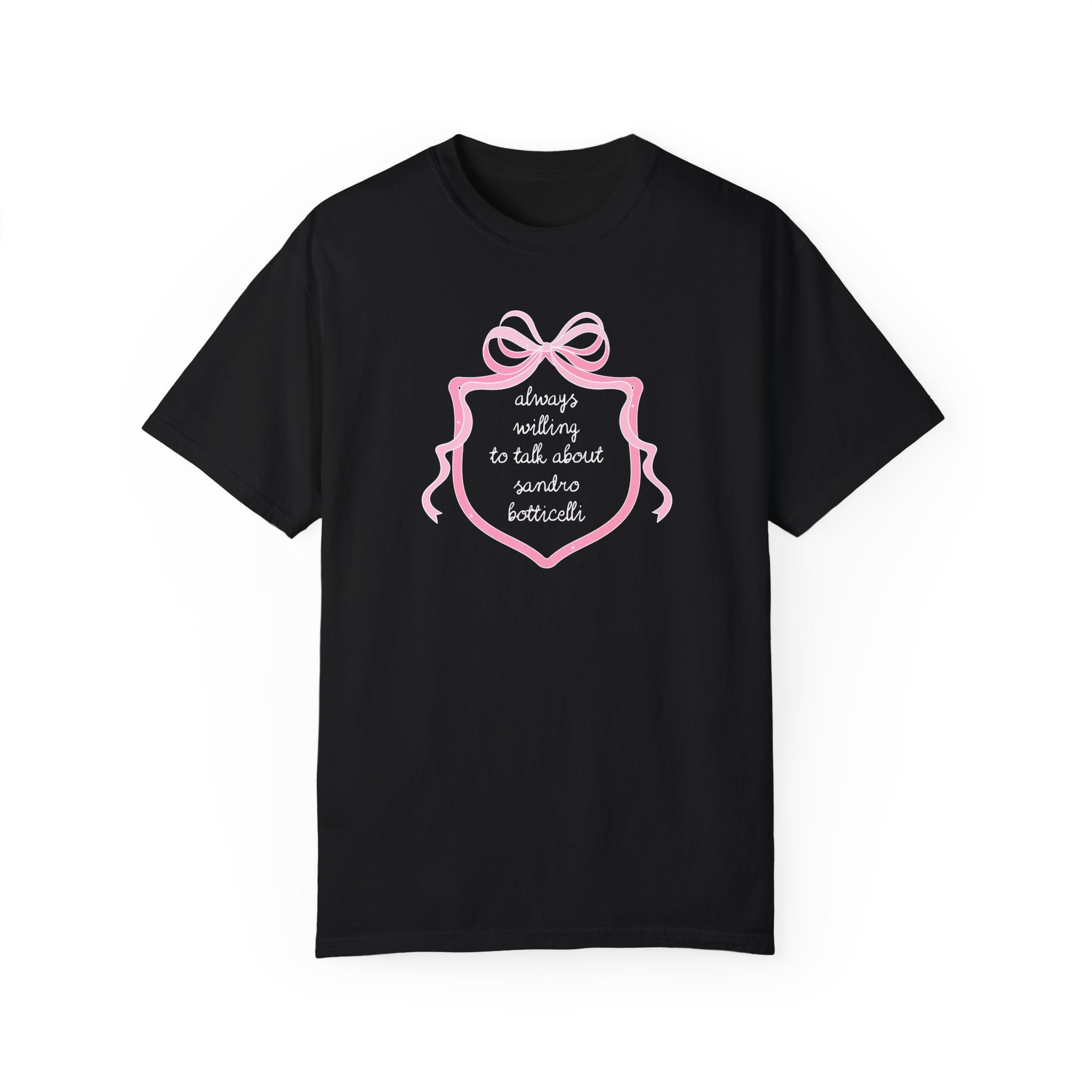 Sandro Botticelli Art History T-Shirt for Humanities Professor, Social Studies Shirt, Historian Who Loves Late Gothic, Early Renaissance Art - Opal and June