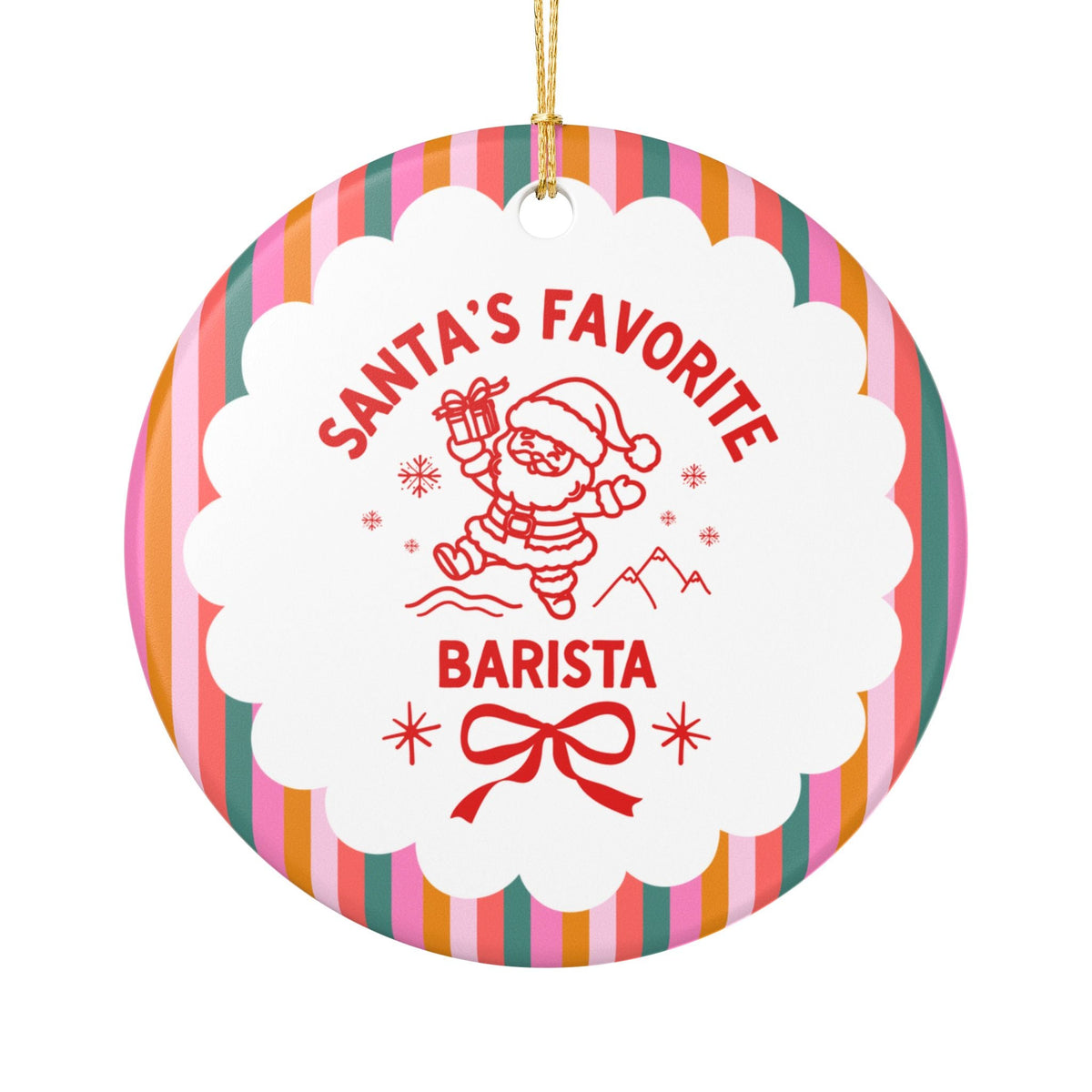 Santa's Favorite Barista - Opal and June