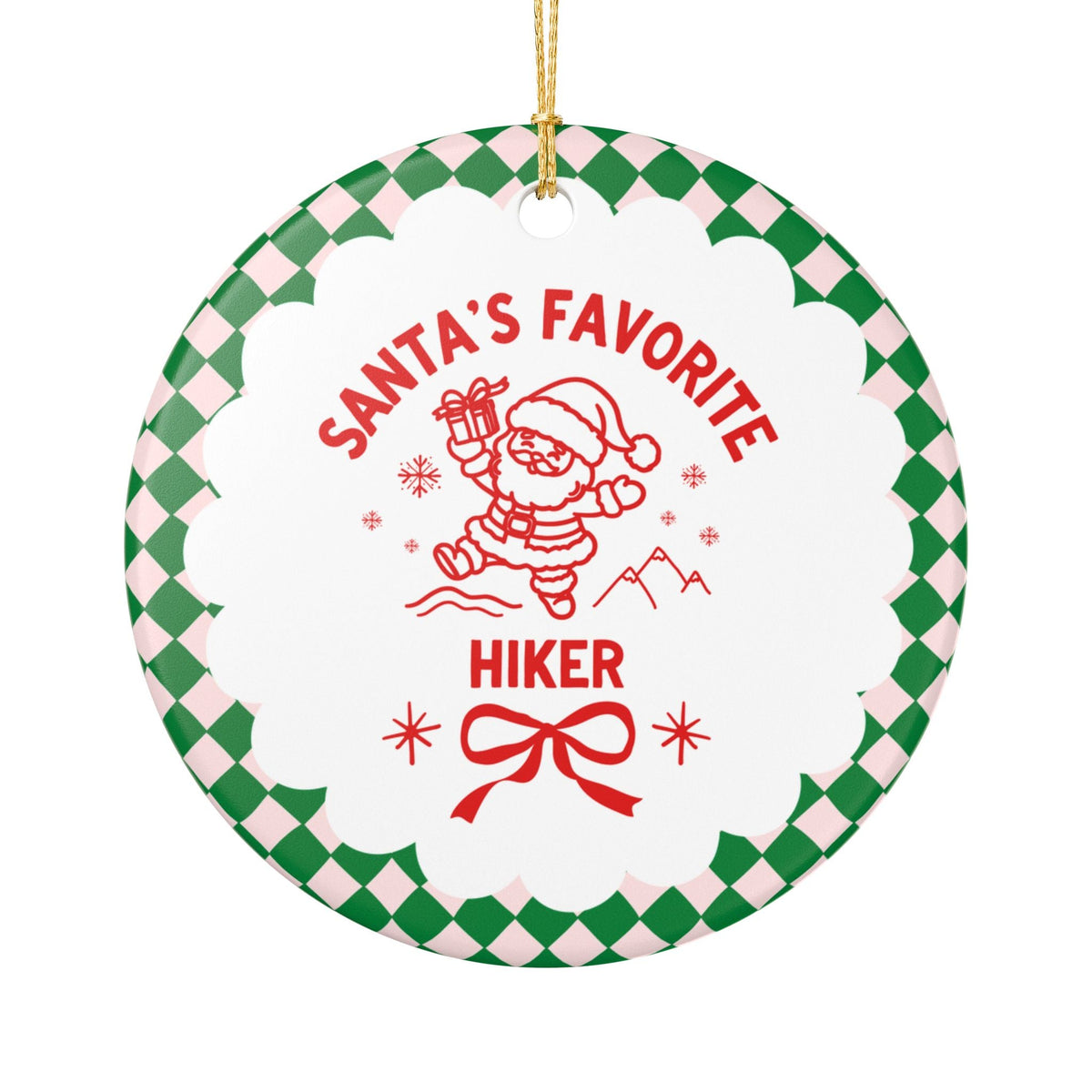 Santa's Favorite Hiker - Opal and June
