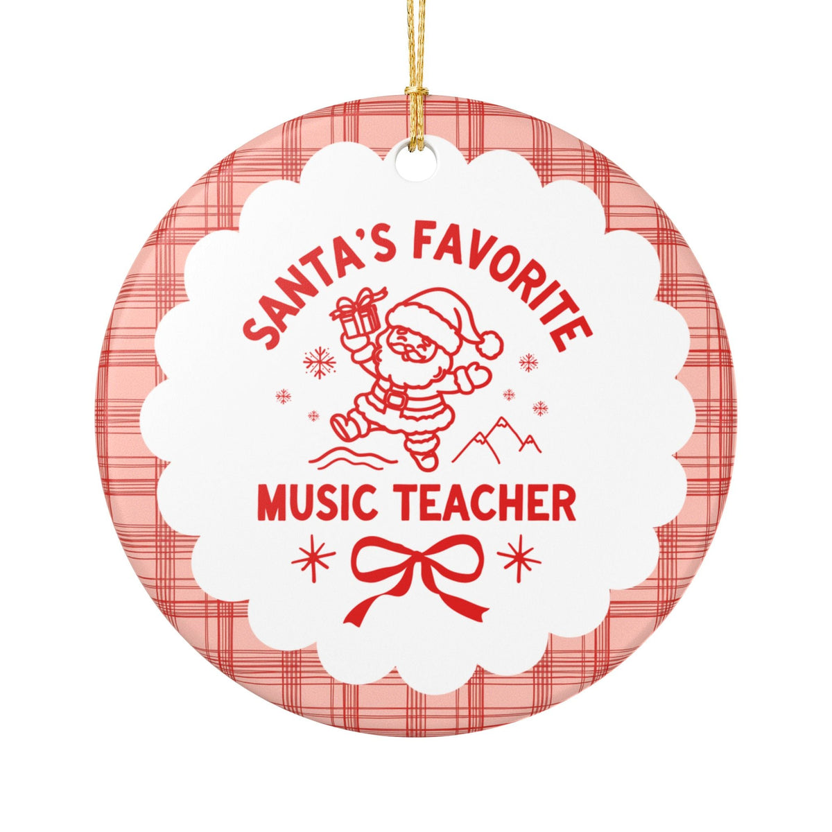 Santa's Favorite Music Teacher - Opal and June