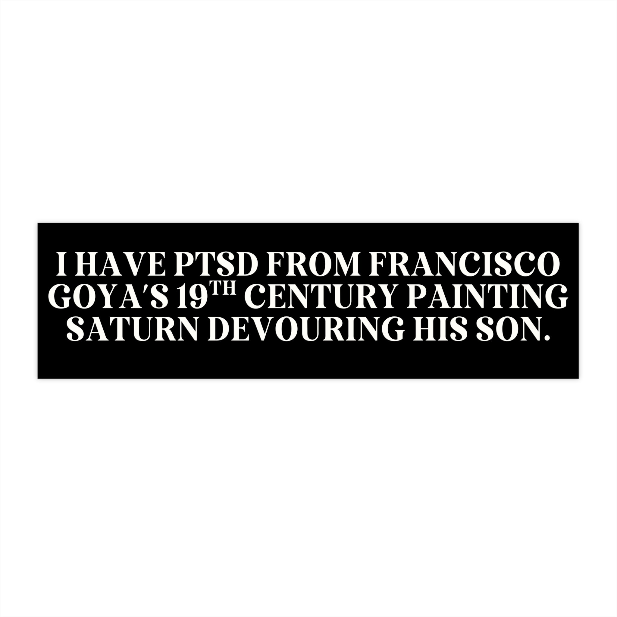 Saturn Devouring His Son - Opal and June