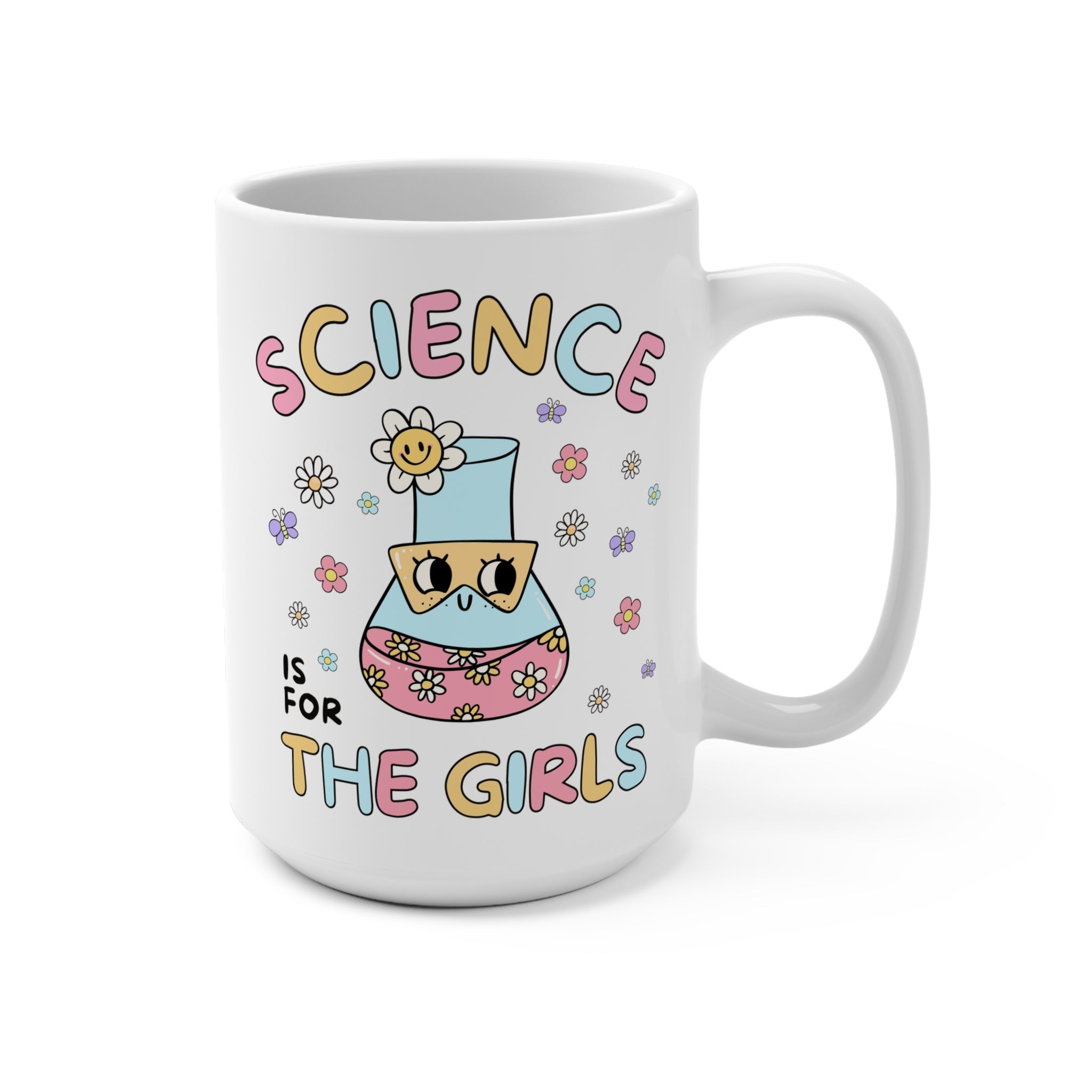 Science is for the Girls Mug - Opal and June
