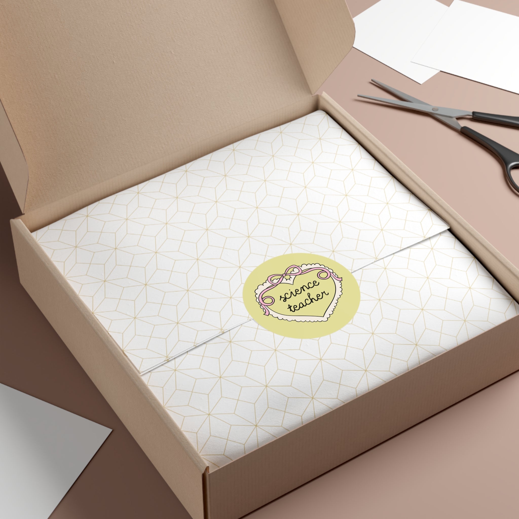 Science Teacher Sticker, Biology Teacher, New High School Science Teacher Sticker, Teacher Appreciation Gift, Cute Chemistry Teacher Gift - Opal and June