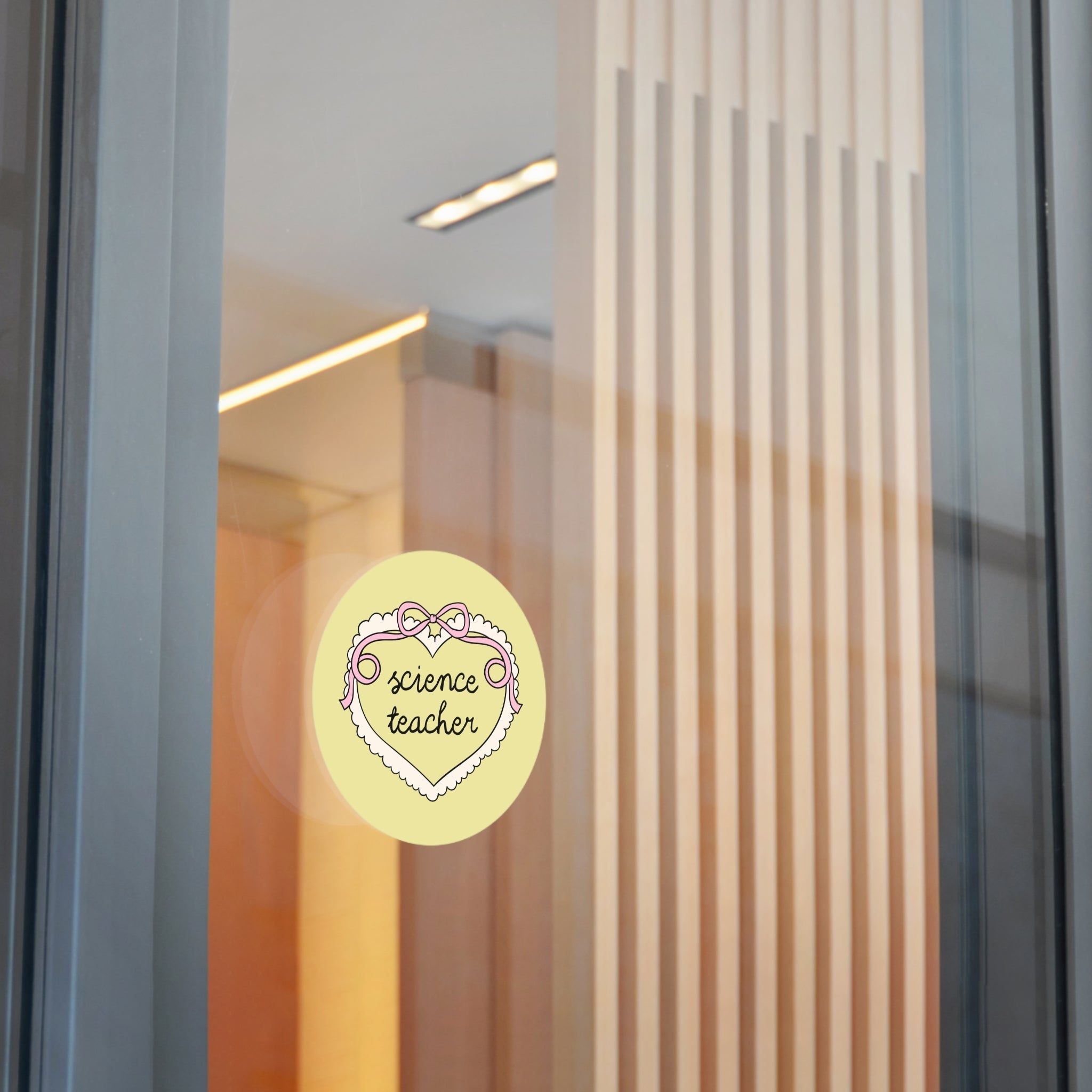 Science Teacher Sticker, Biology Teacher, New High School Science Teacher Sticker, Teacher Appreciation Gift, Cute Chemistry Teacher Gift - Opal and June