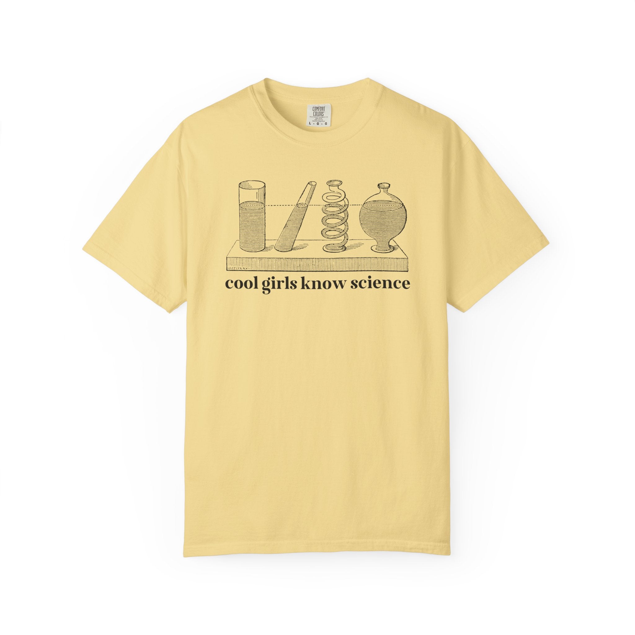 Science Teacher Tee Shirt for Women in STEM: Cool Girls Love Science, Women in Science T-Shirt for Science Major or Chemistry Professor - Opal and June