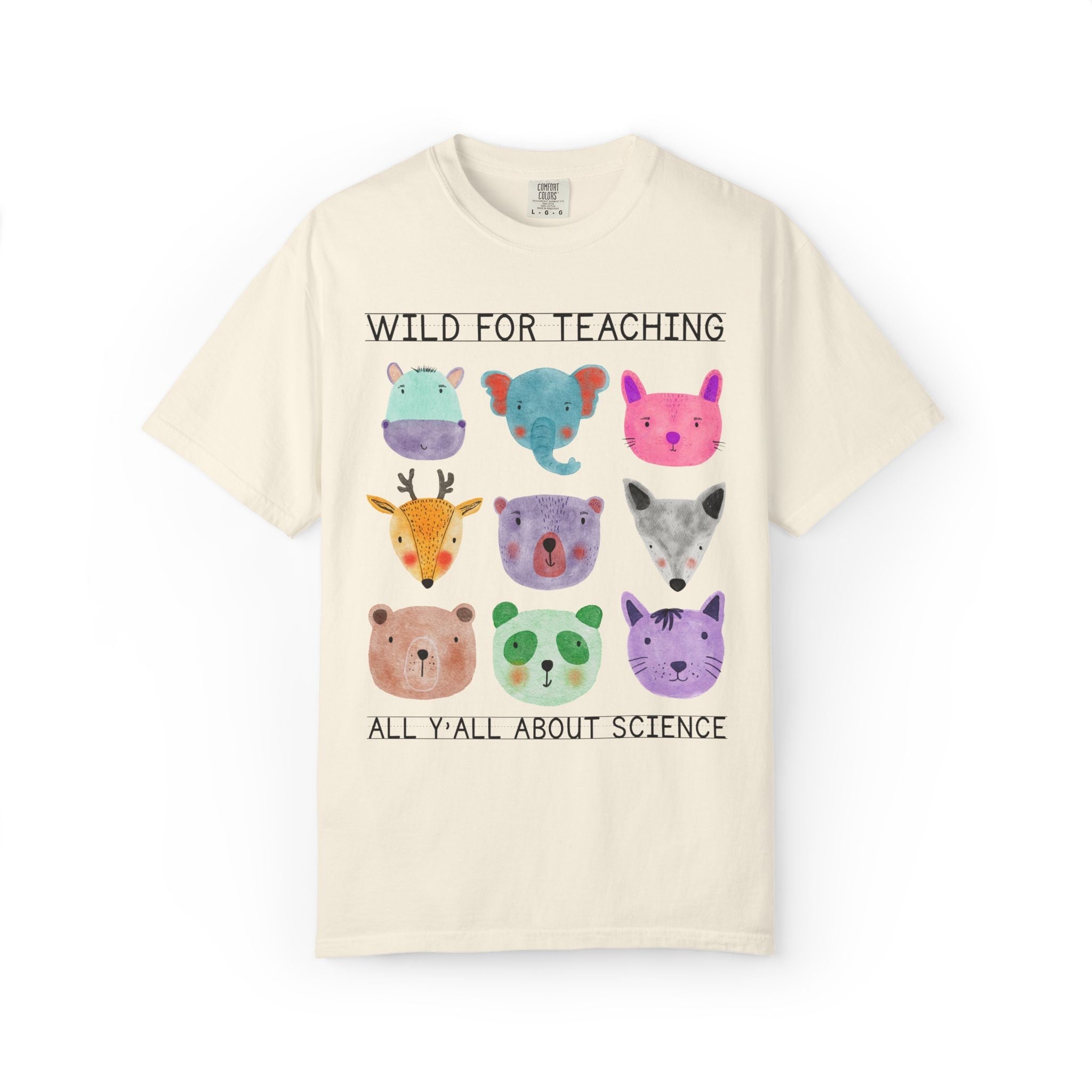 Science Teacher Wild for Learning T-Shirt - Opal and June