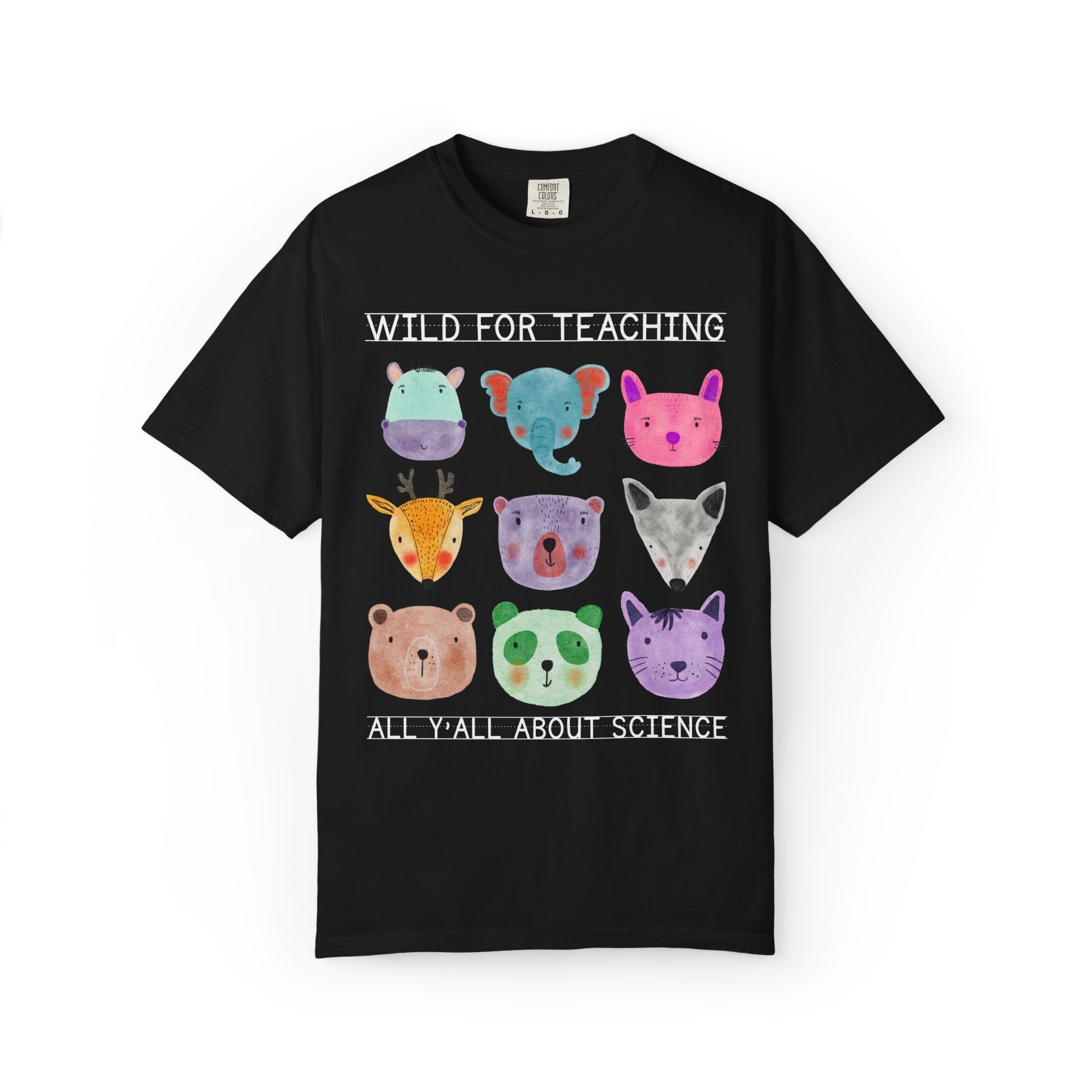Science Teacher Wild for Learning T-Shirt - Opal and June