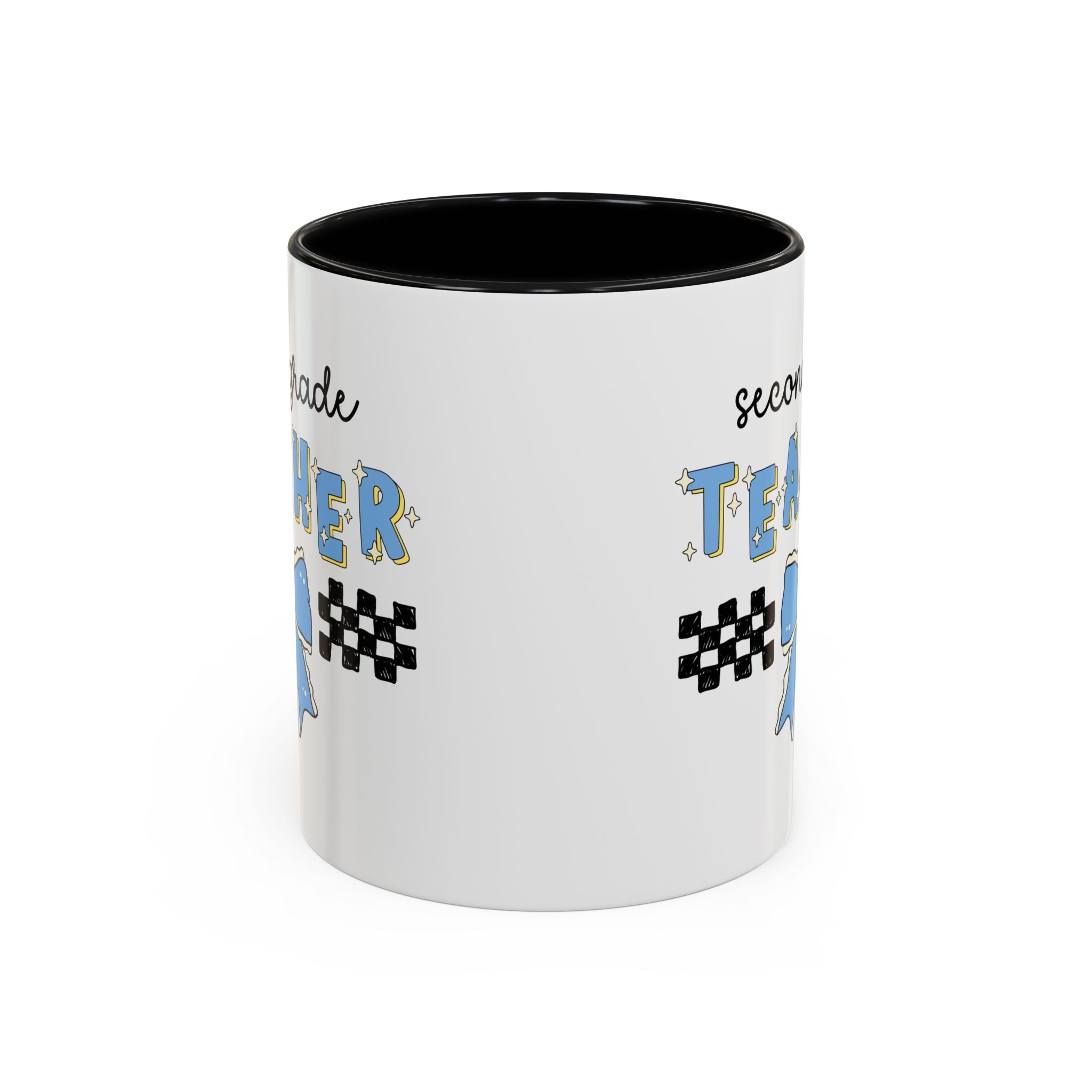 Second Grade Teacher Coffee Mug for First Day of School, Meet the Teacher Night, Cute Teaching Major Gift, New 1st Grade Teacher, Mug with Bow - Opal and June