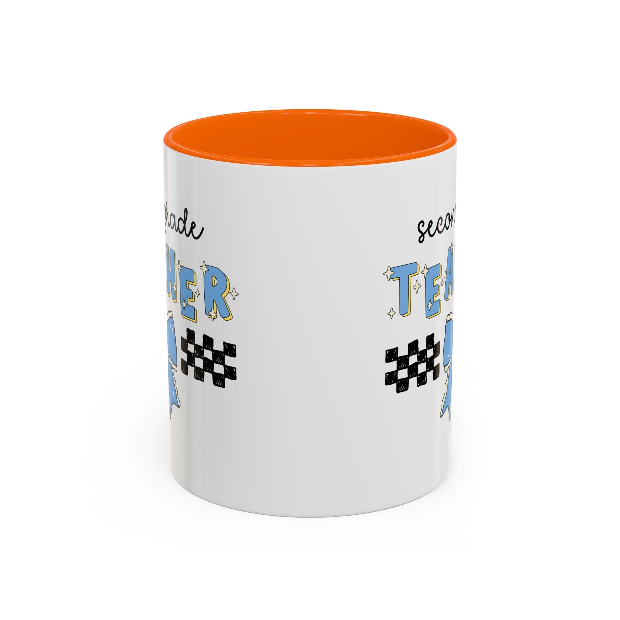 Second Grade Teacher Coffee Mug for First Day of School, Meet the Teacher Night, Cute Teaching Major Gift, New 1st Grade Teacher, Mug with Bow - Opal and June