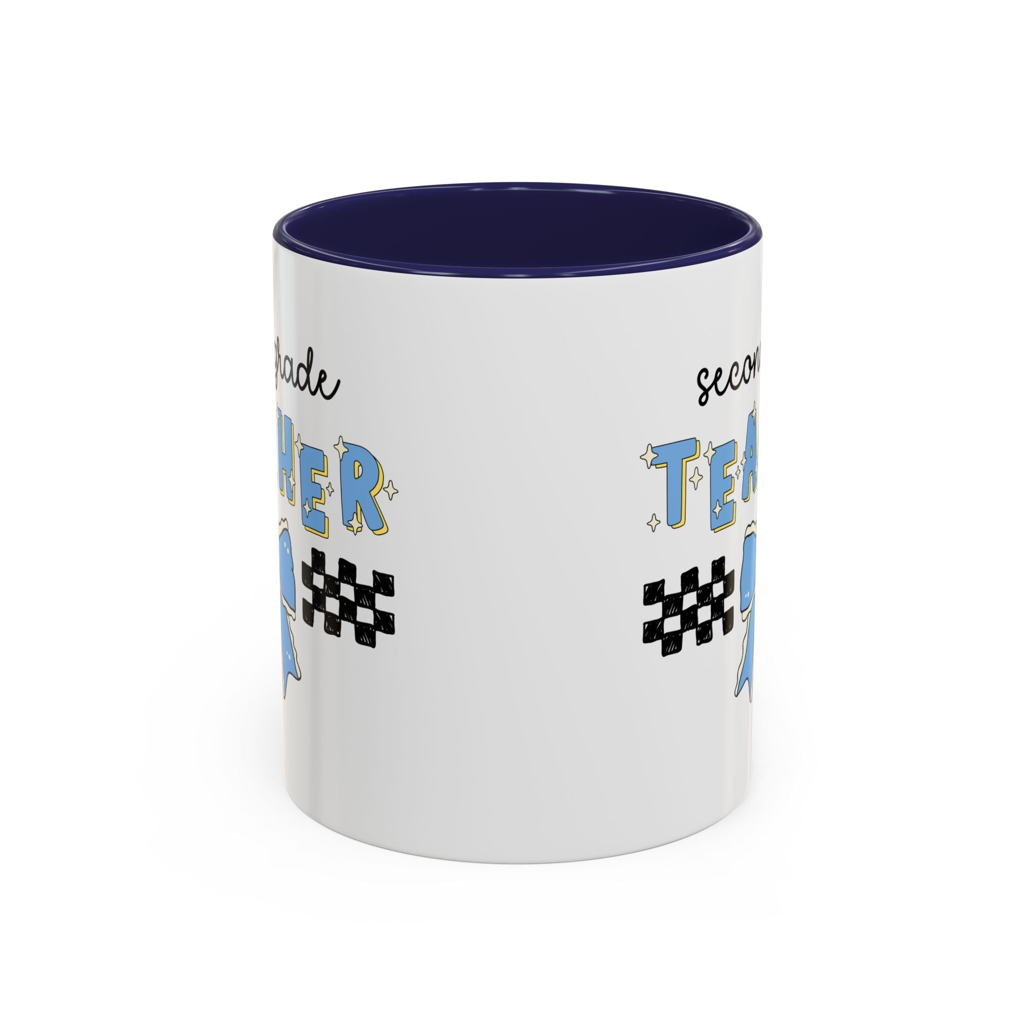 Second Grade Teacher Coffee Mug for First Day of School, Meet the Teacher Night, Cute Teaching Major Gift, New 1st Grade Teacher, Mug with Bow - Opal and June