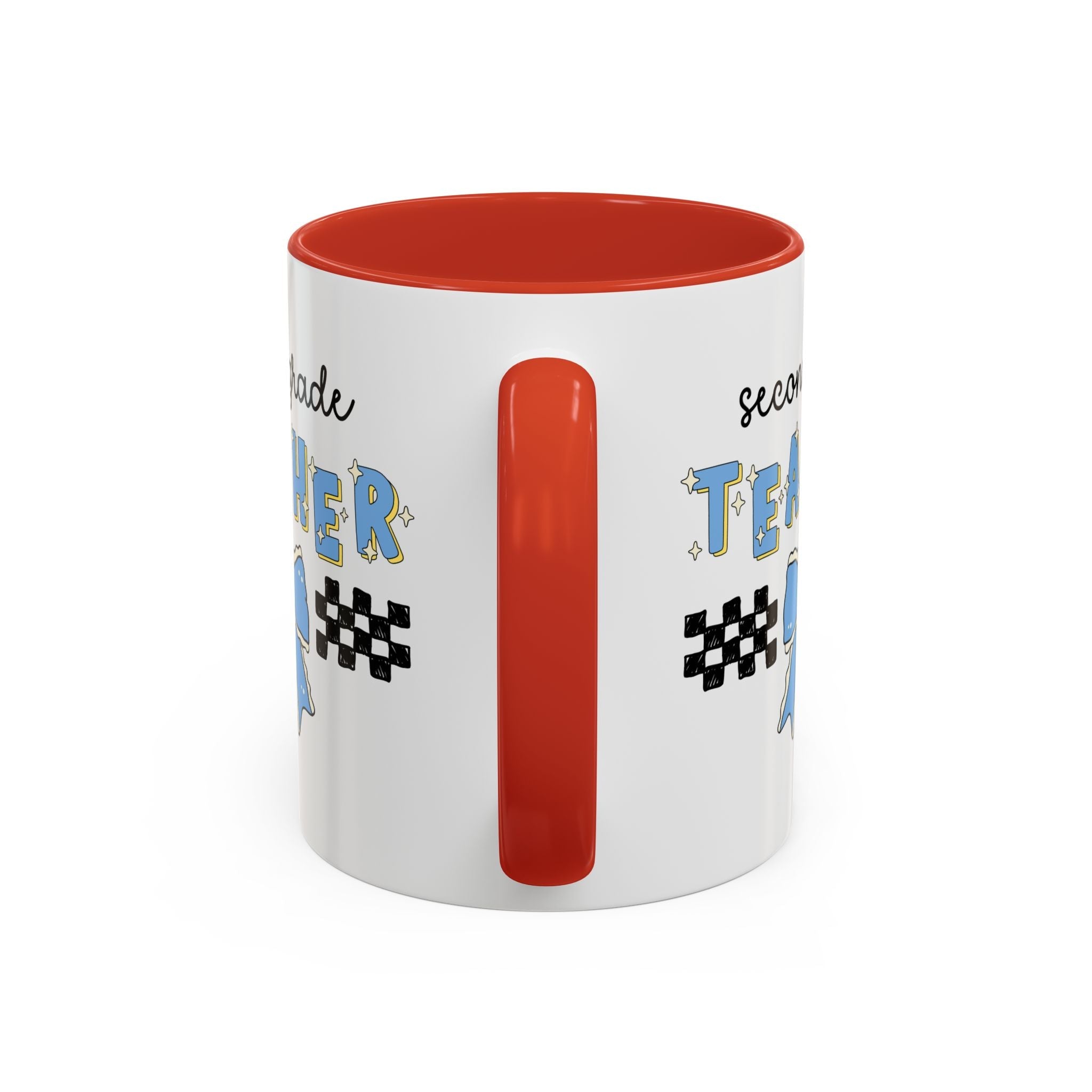 Second Grade Teacher Coffee Mug for First Day of School, Meet the Teacher Night, Cute Teaching Major Gift, New 1st Grade Teacher, Mug with Bow - Opal and June