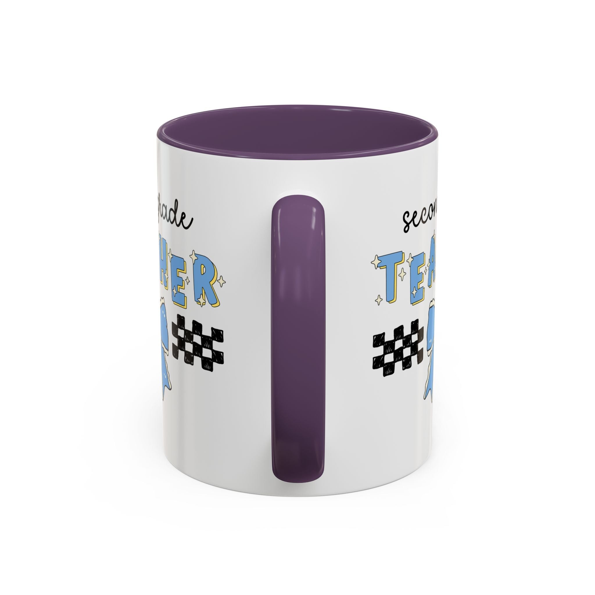 Second Grade Teacher Coffee Mug for First Day of School, Meet the Teacher Night, Cute Teaching Major Gift, New 1st Grade Teacher, Mug with Bow - Opal and June