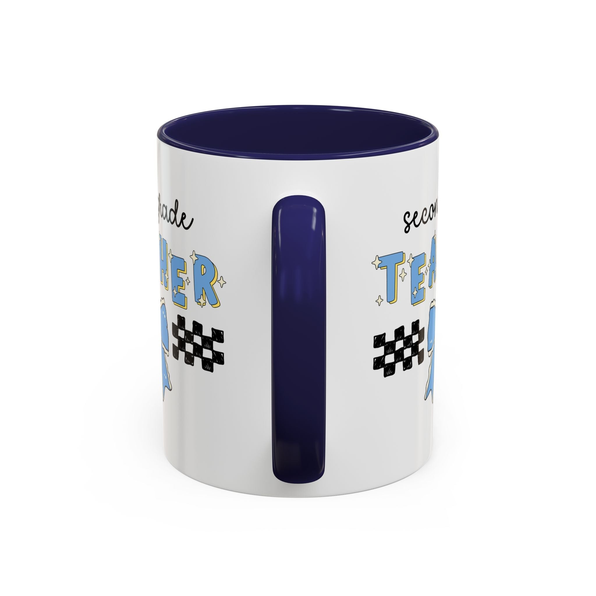 Second Grade Teacher Coffee Mug for First Day of School, Meet the Teacher Night, Cute Teaching Major Gift, New 1st Grade Teacher, Mug with Bow - Opal and June