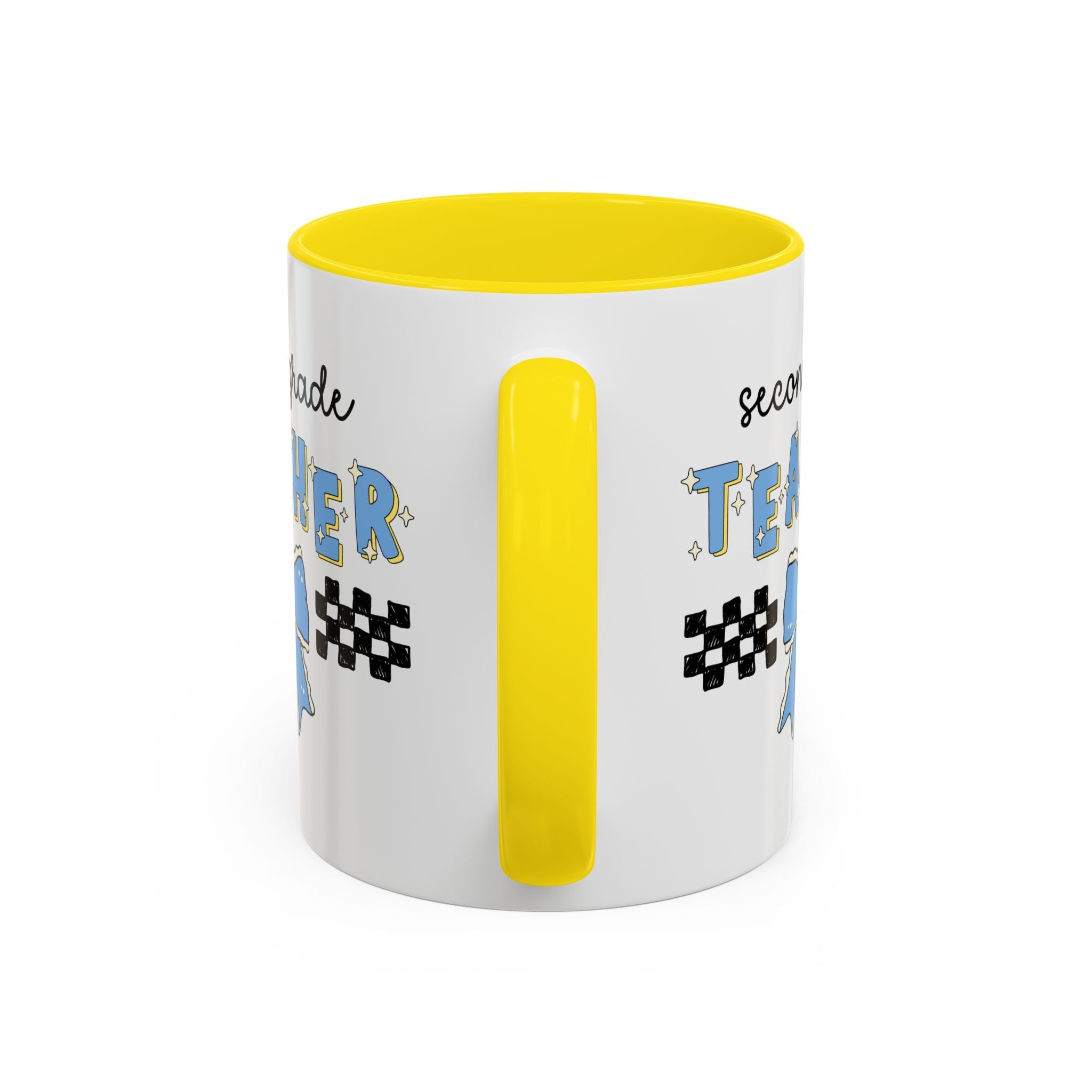 Second Grade Teacher Coffee Mug for First Day of School, Meet the Teacher Night, Cute Teaching Major Gift, New 1st Grade Teacher, Mug with Bow - Opal and June