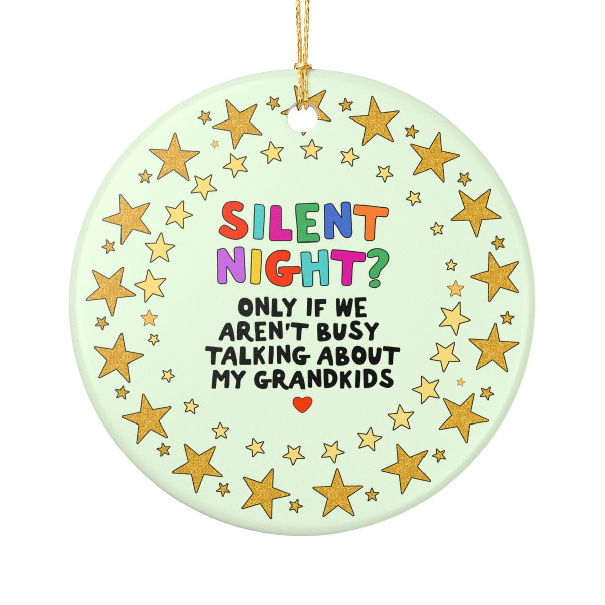 Silent Night? Only if We Aren't Busy Talking About My Grandkids - Opal and June