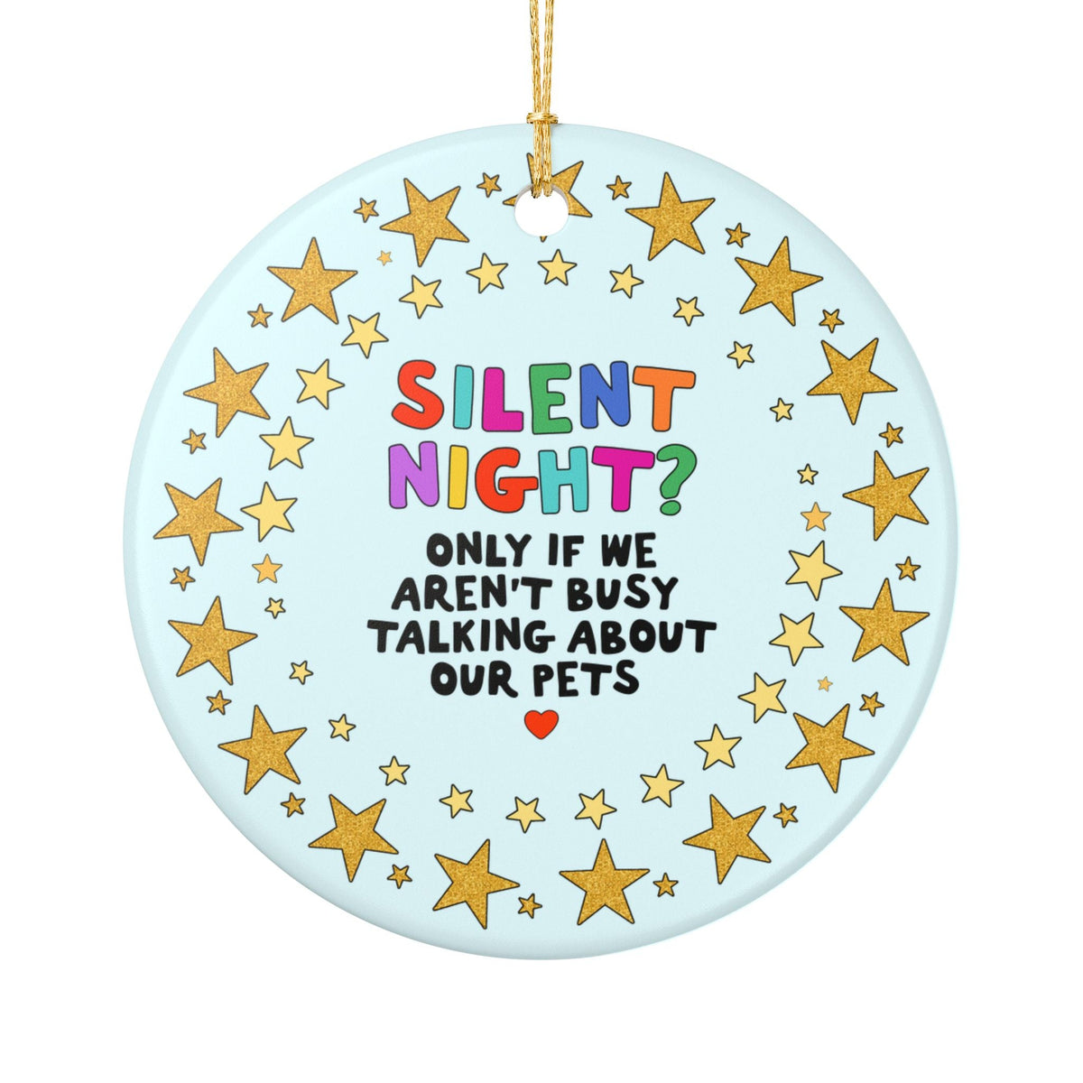 Silent Night? Only if We Aren't Too Busy Talking About Our Pets - Opal and June