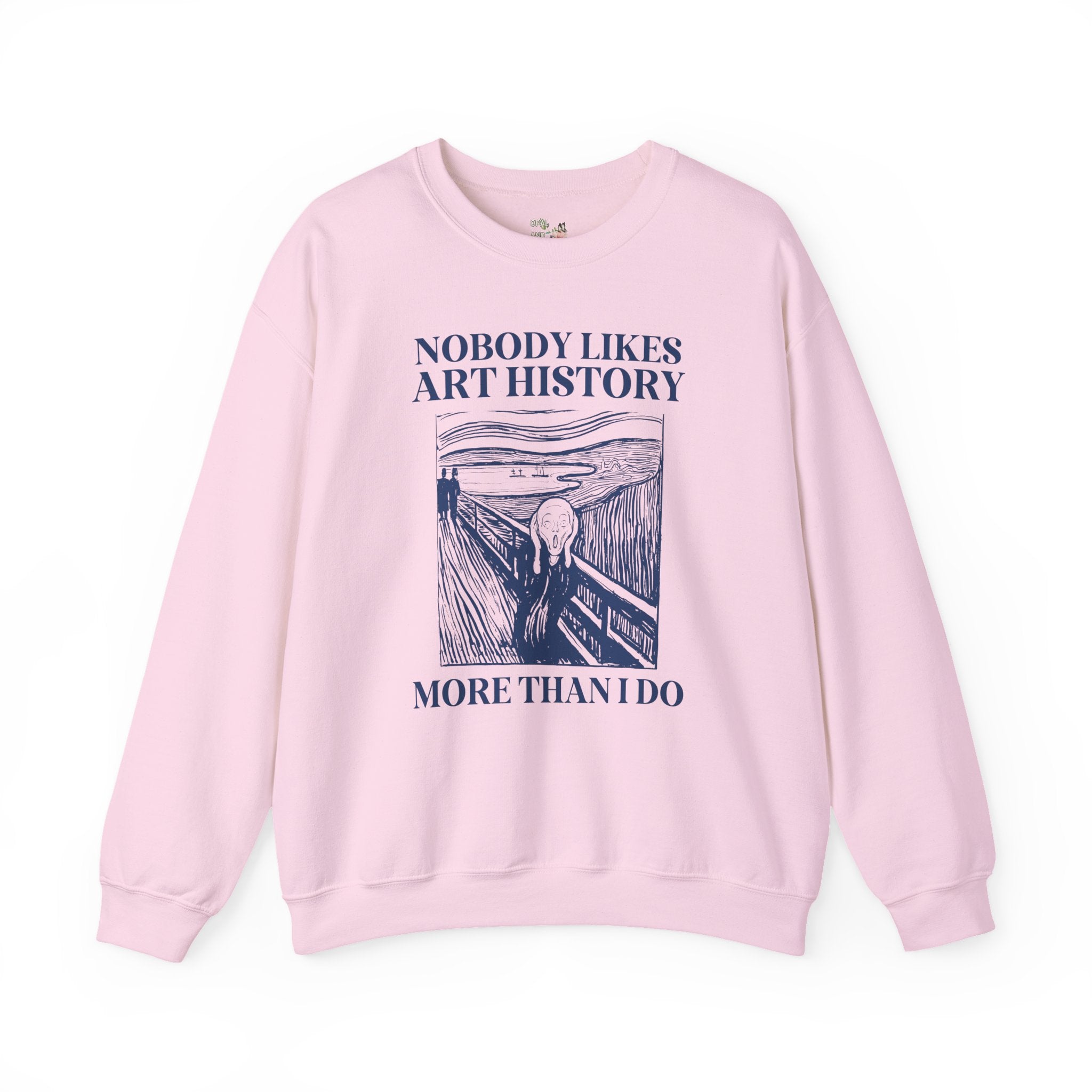 Silly Art History Sweatshirt, Humanities Major Gift for Artist Who Loves Edvard Munch, Funny Saying Museum Lover Gift, Art History Professor - Opal and June