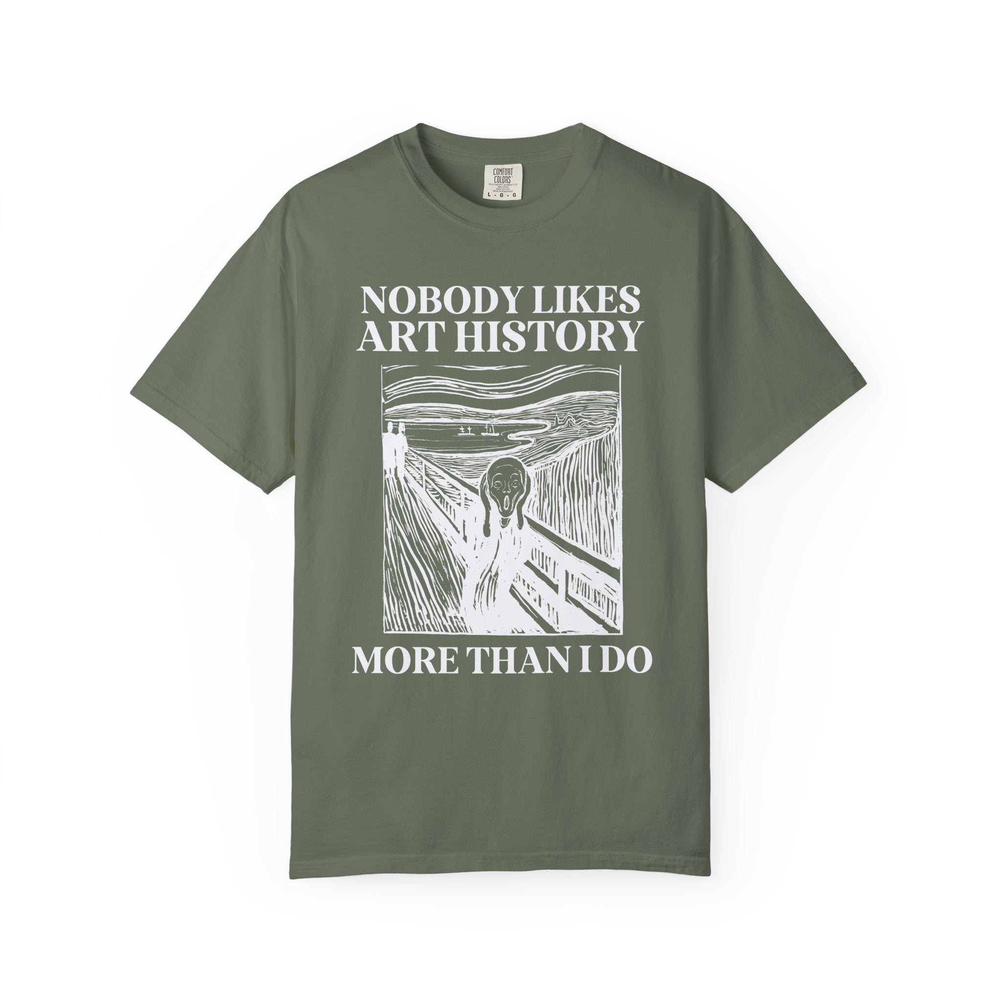 Silly Art History Tee Shirt, Humanities Major Gift for Artist Who Loves Edvard Munch, Funny Saying Museum Lover Tee, Art History Professor - Opal and June