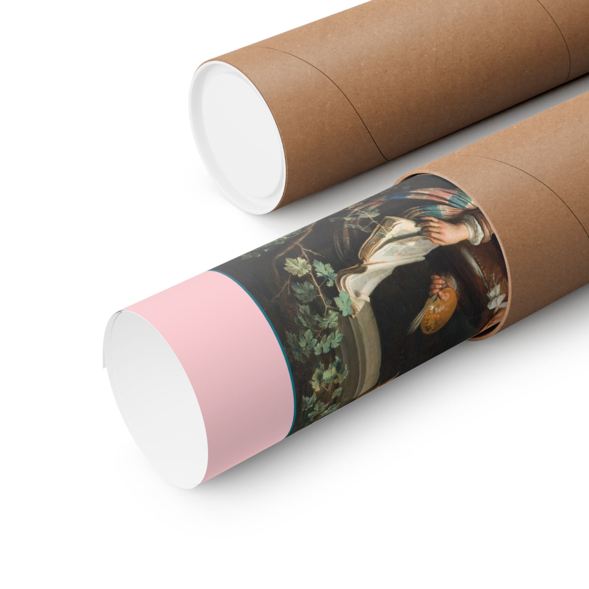 Silly Baroque Art History Poster with Painting by Gerrit Dou - Opal and June