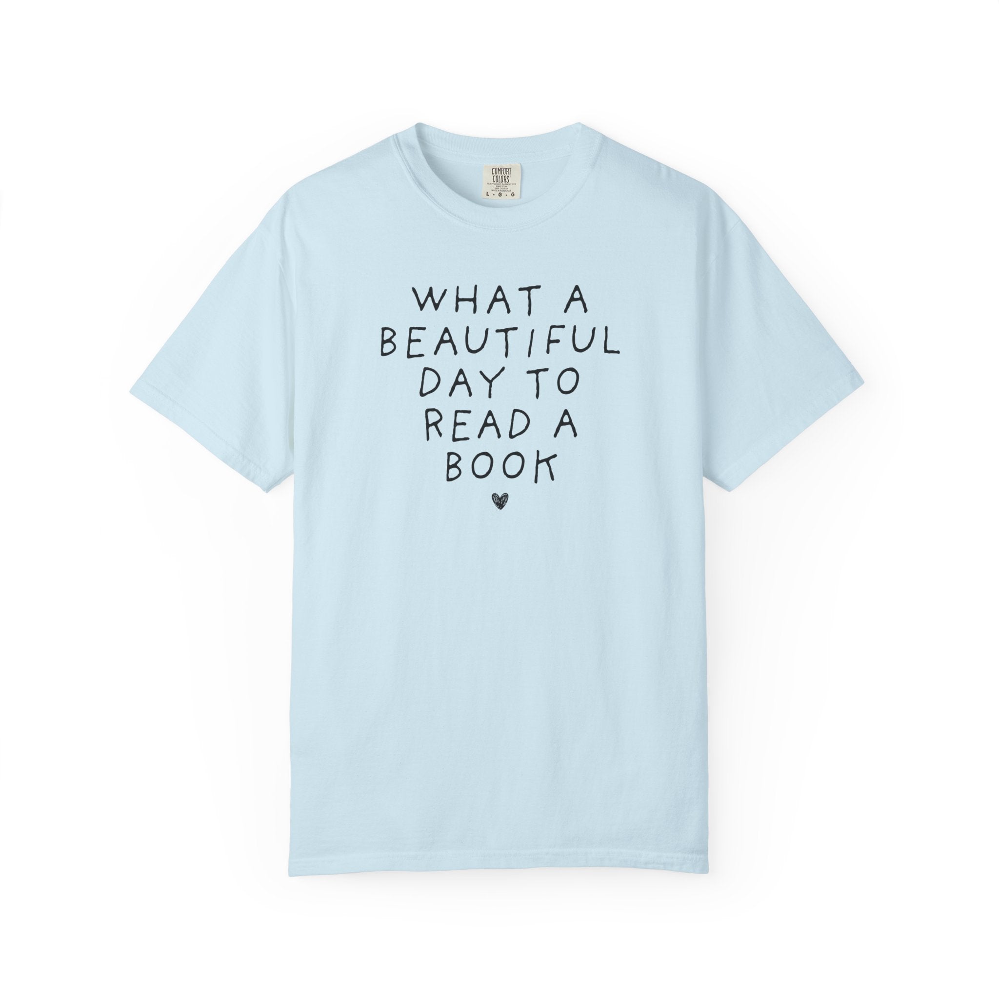Silly Book Lover Tee Shirt for School Librarian or Reading Teacher, Cute Bookish T-Shirt with Heart for Mom or Teacher Who Loves Reading - Opal and June