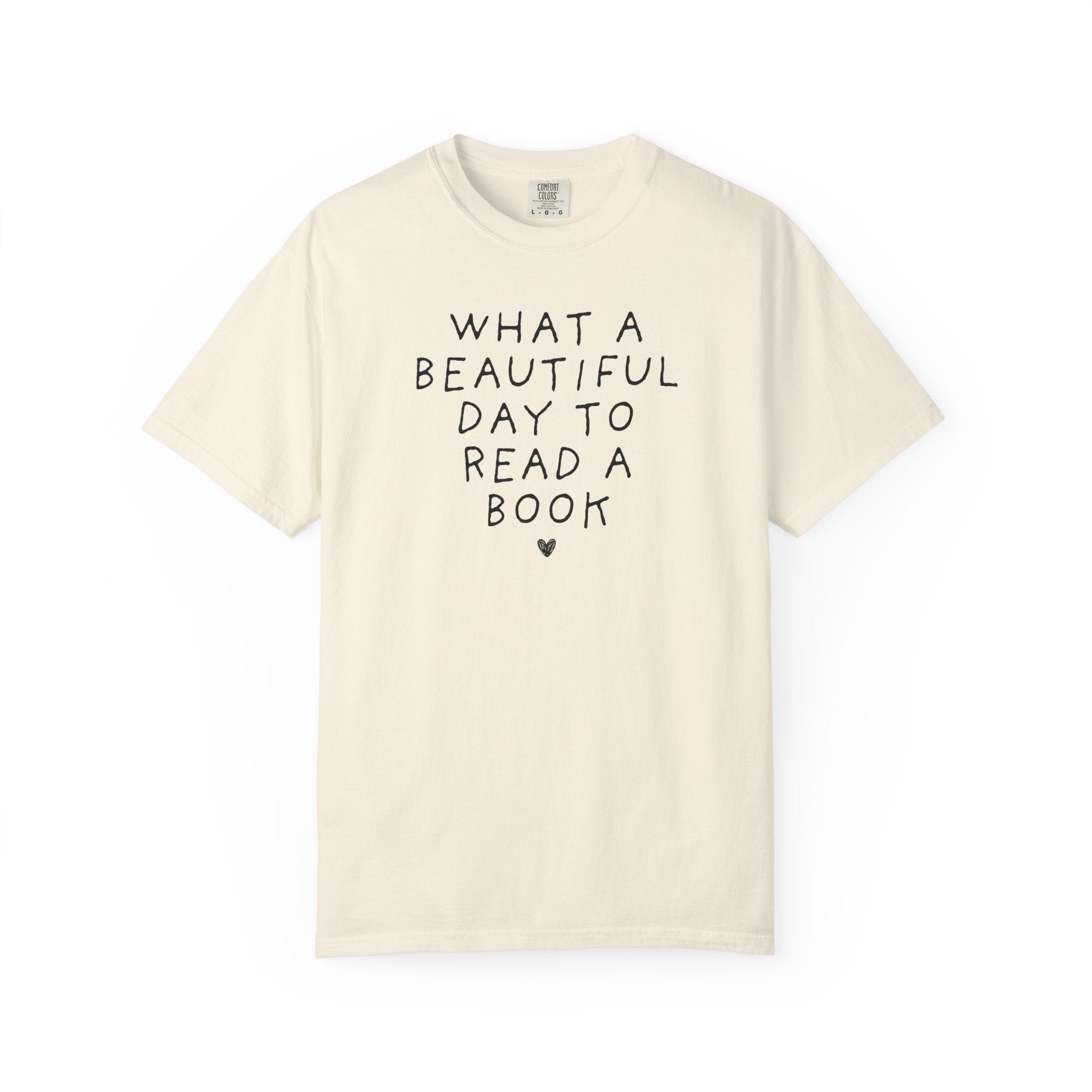 Silly Book Lover Tee Shirt for School Librarian or Reading Teacher, Cute Bookish T-Shirt with Heart for Mom or Teacher Who Loves Reading - Opal and June